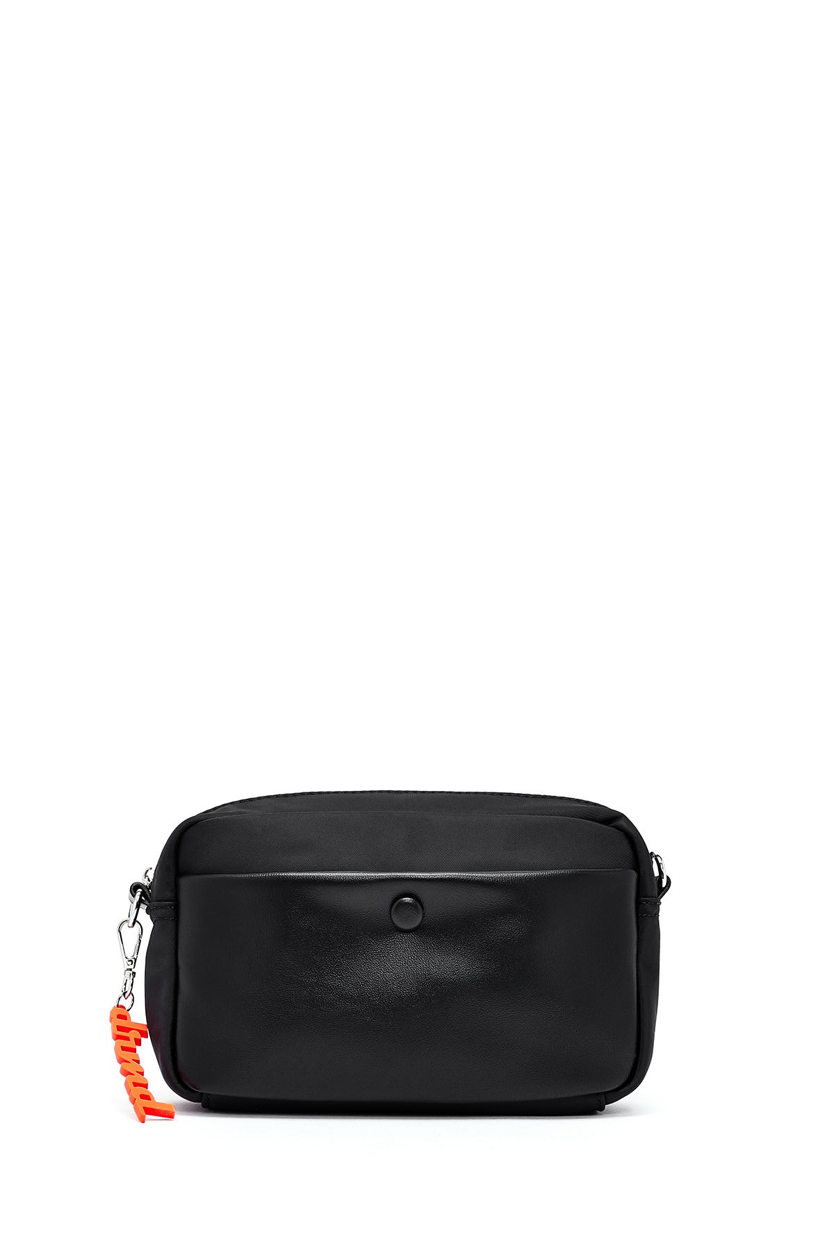 Derimod-Women's Black Accessory Detailed Crossbody Bag 25Sbd275614 3