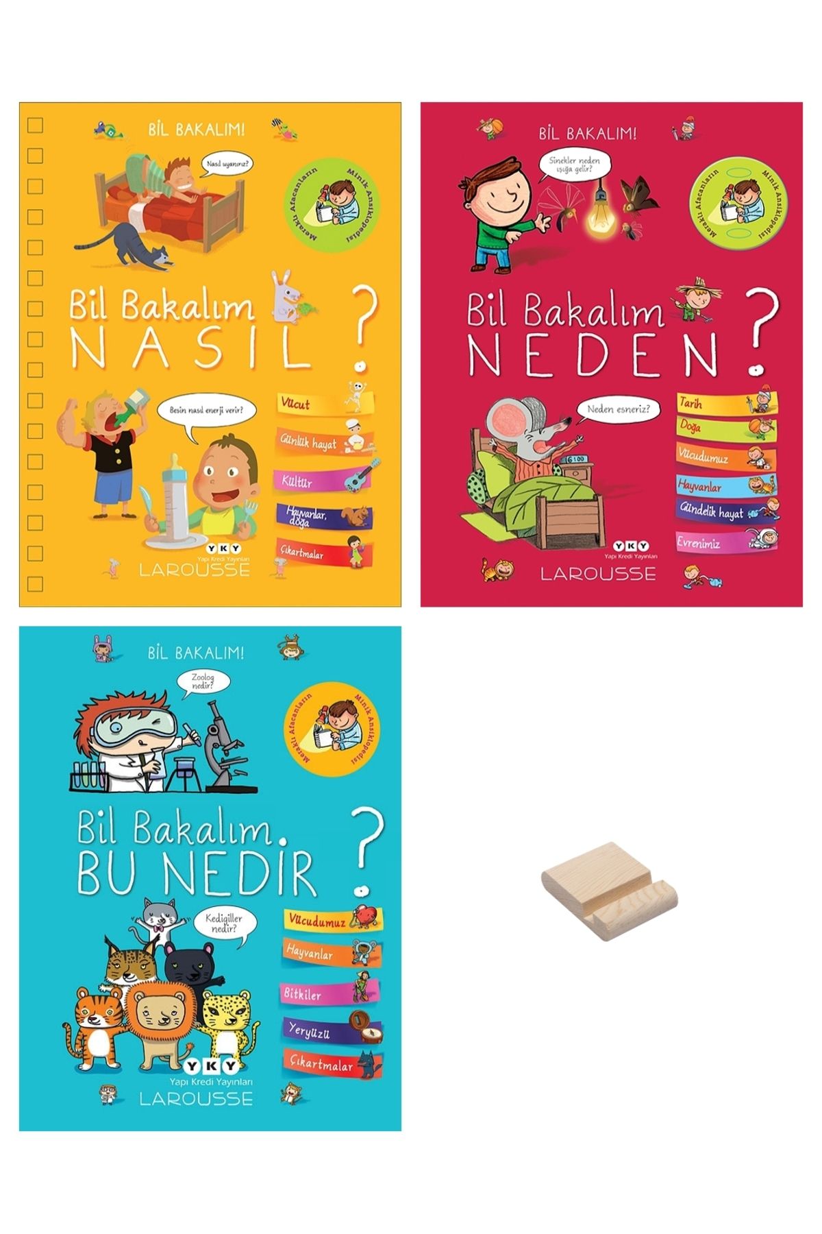 Yapı Kredi Yayınları Bil Bakalım Nasıl Neden ve Bu Nedir 3lü Set