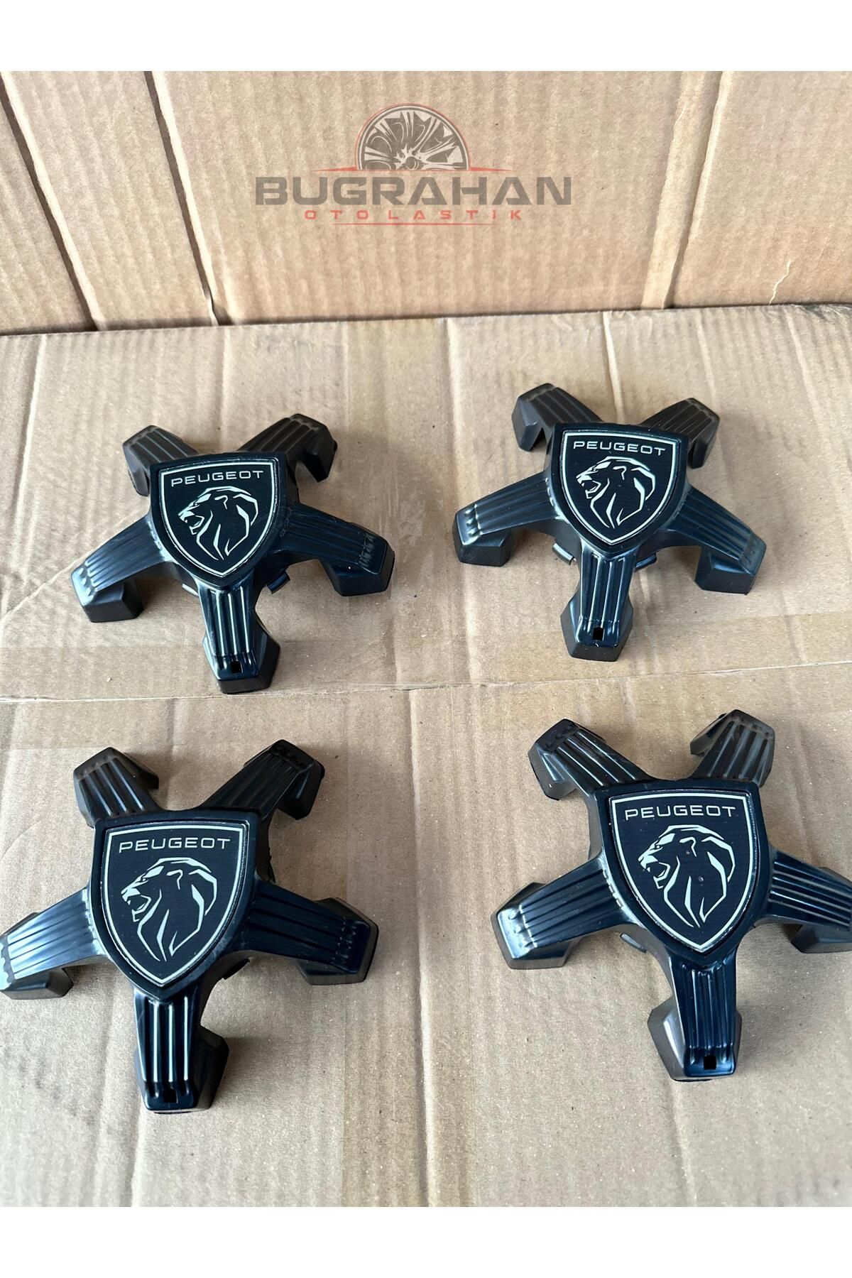 OEM Peugeot Jant Göbeği A Kalite 308 408 508 3008 5008 Rifter vb. Uyumlu 4 Adet