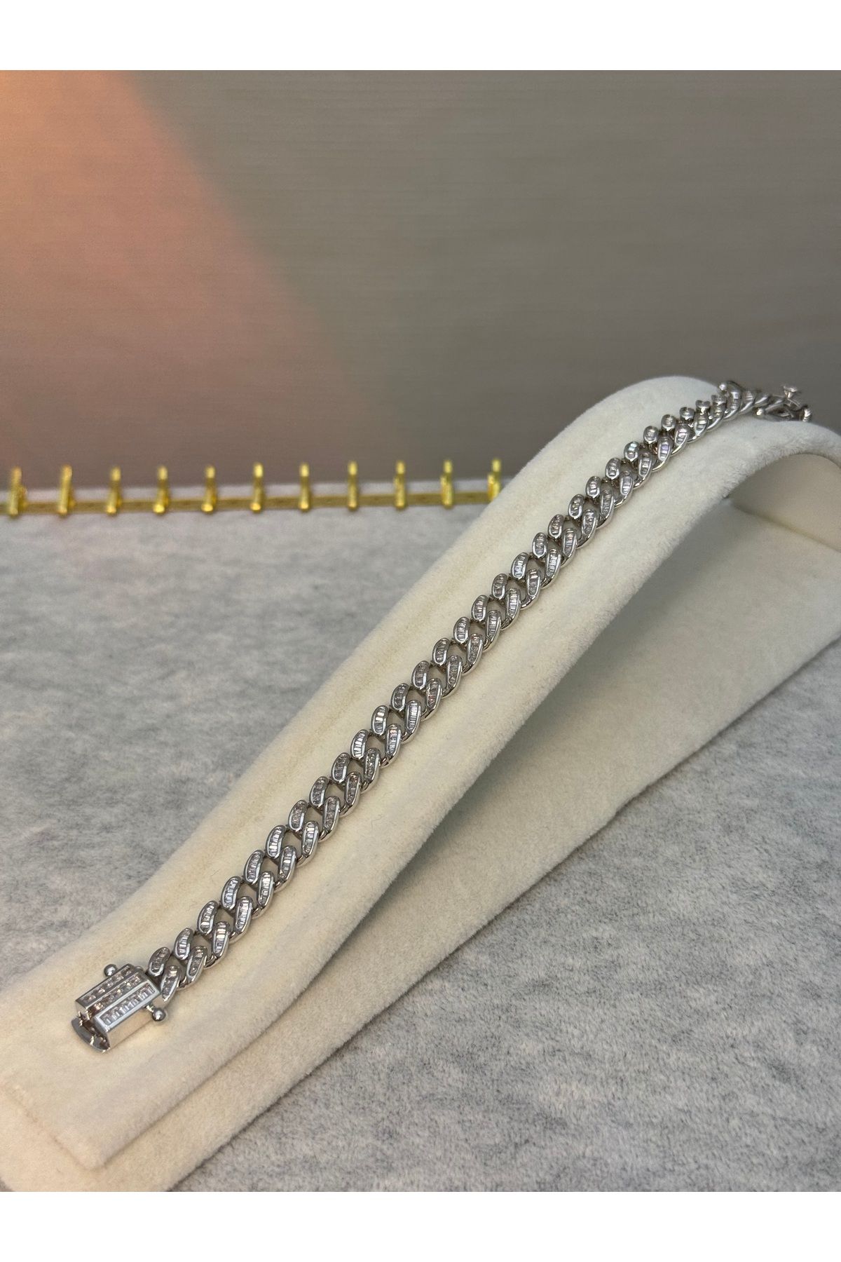 XUPING JEWELRY 316L zirkon taşlı sarmal bileklik paslanmaz kararmaz