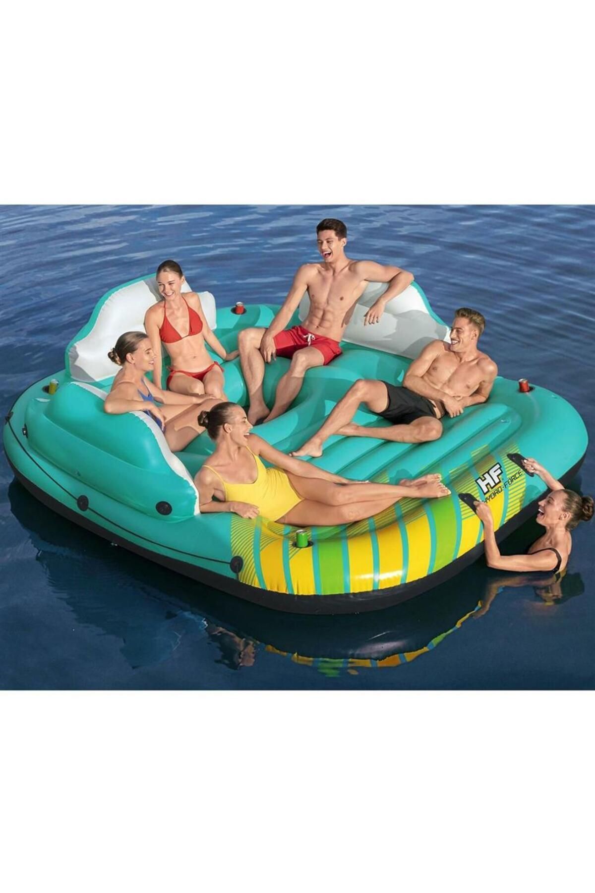SerenityHaven Hydro Force güneşlikli 5 kişilik ada