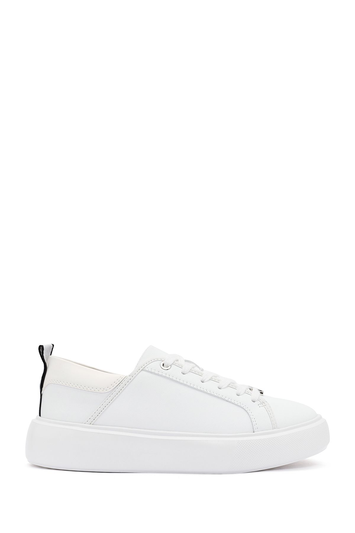 Derimod ACBC x Derimod Kadın Beyaz Bağcıklı Sneaker 25SFD435018
