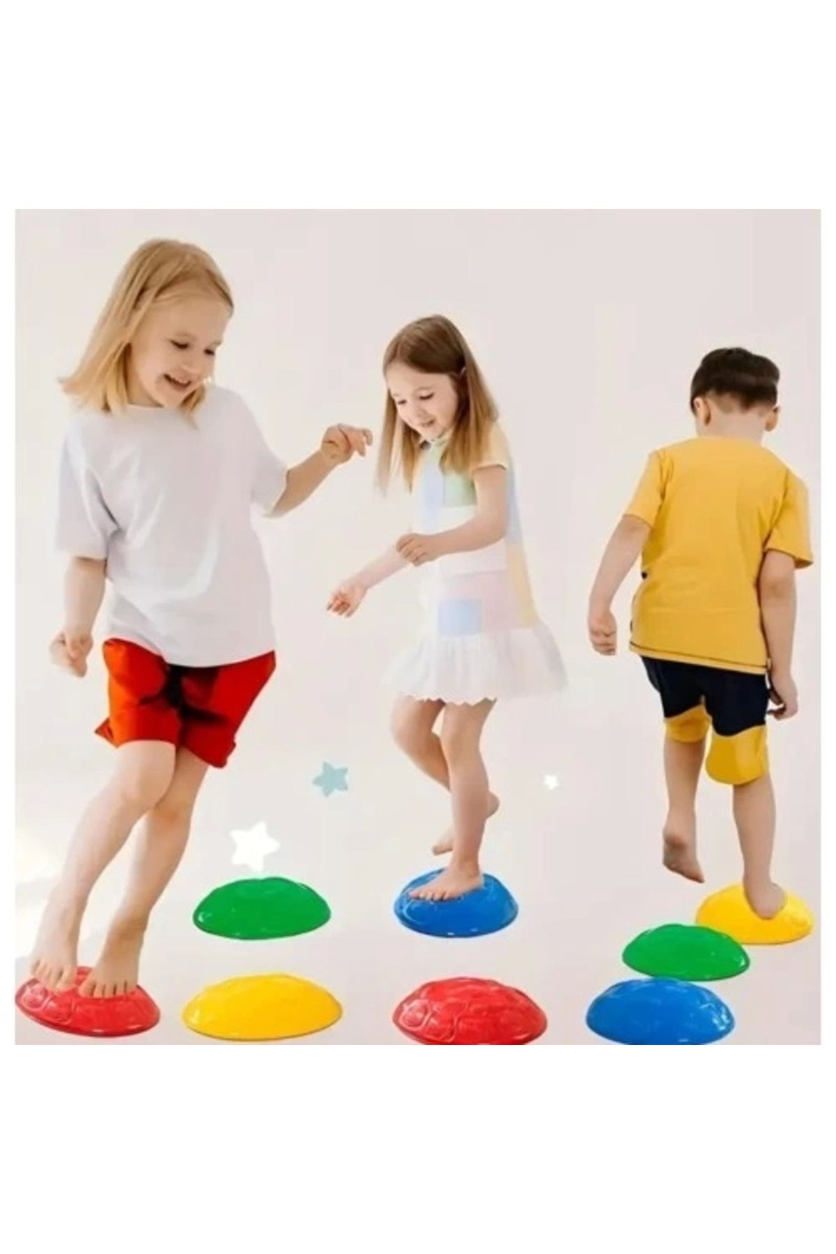 Nemere Çocuk Yarım Küre denge Ve Koordinasyon Adası 6 Lı Set