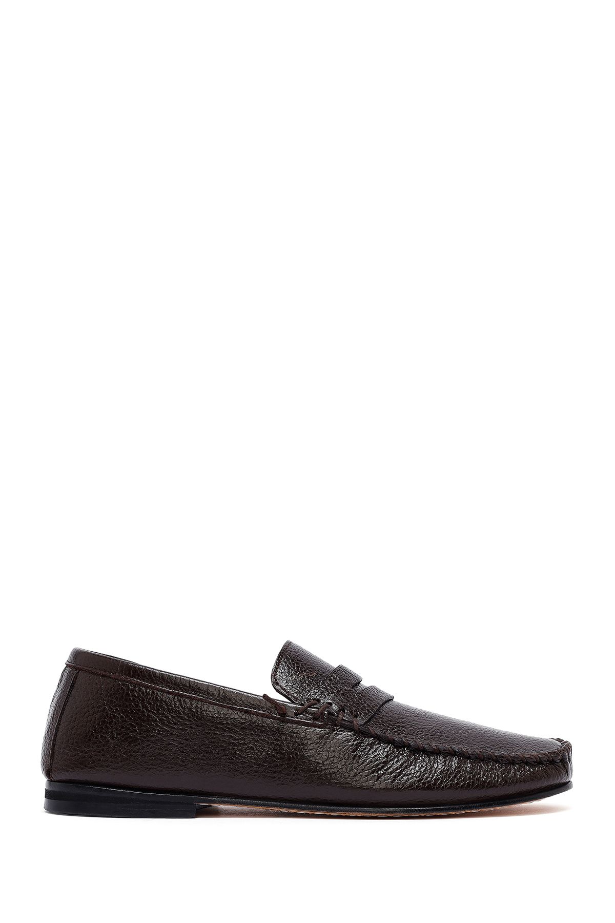 Derimod Erkek Kahverengi Deri Loafer 25SFD6028FT