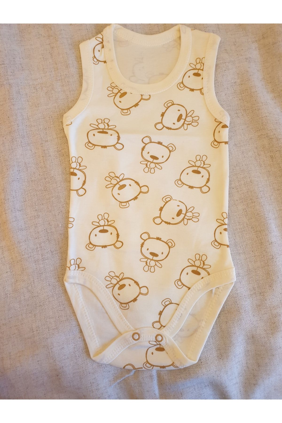 Aşina bebek zıbın % 100 pamuk alttan çıtçıtlı sıfır kol kısa kol bebek zıbın