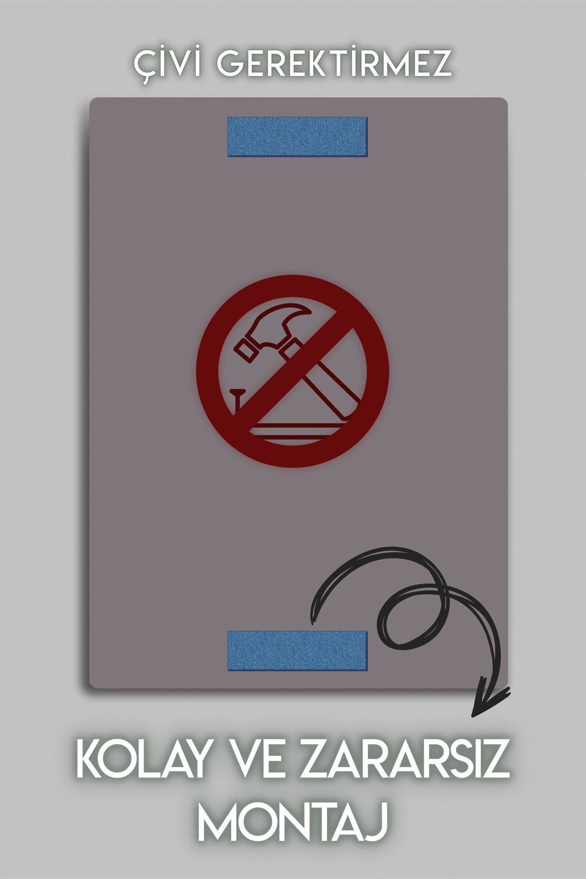 DekorHane-Metal Table - Victor Osimhen, Vector Design Decorative Glossy Poster 5