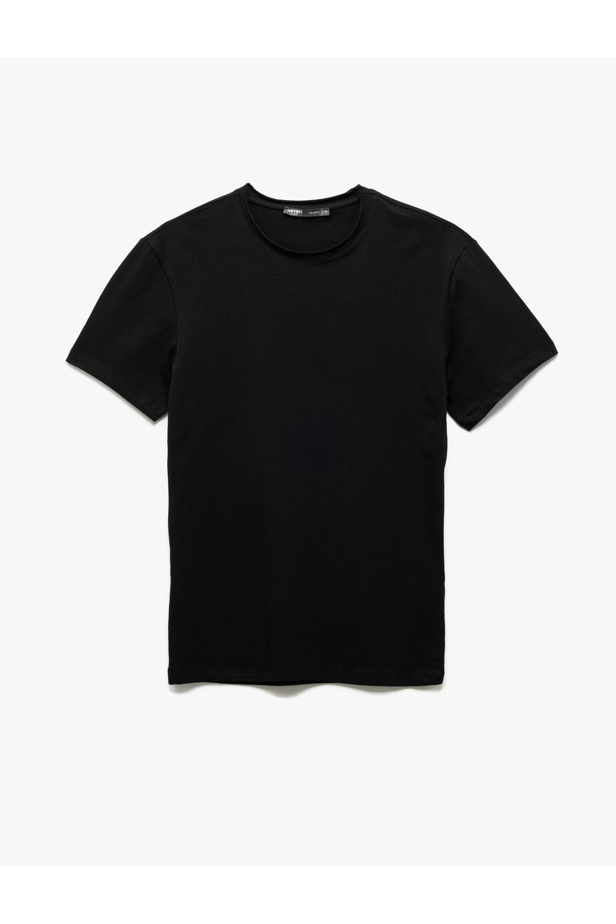 Koton KT - Kısa Kollu Bisiklet Yaka Pamuklu Erkek Slim Fit Tişört