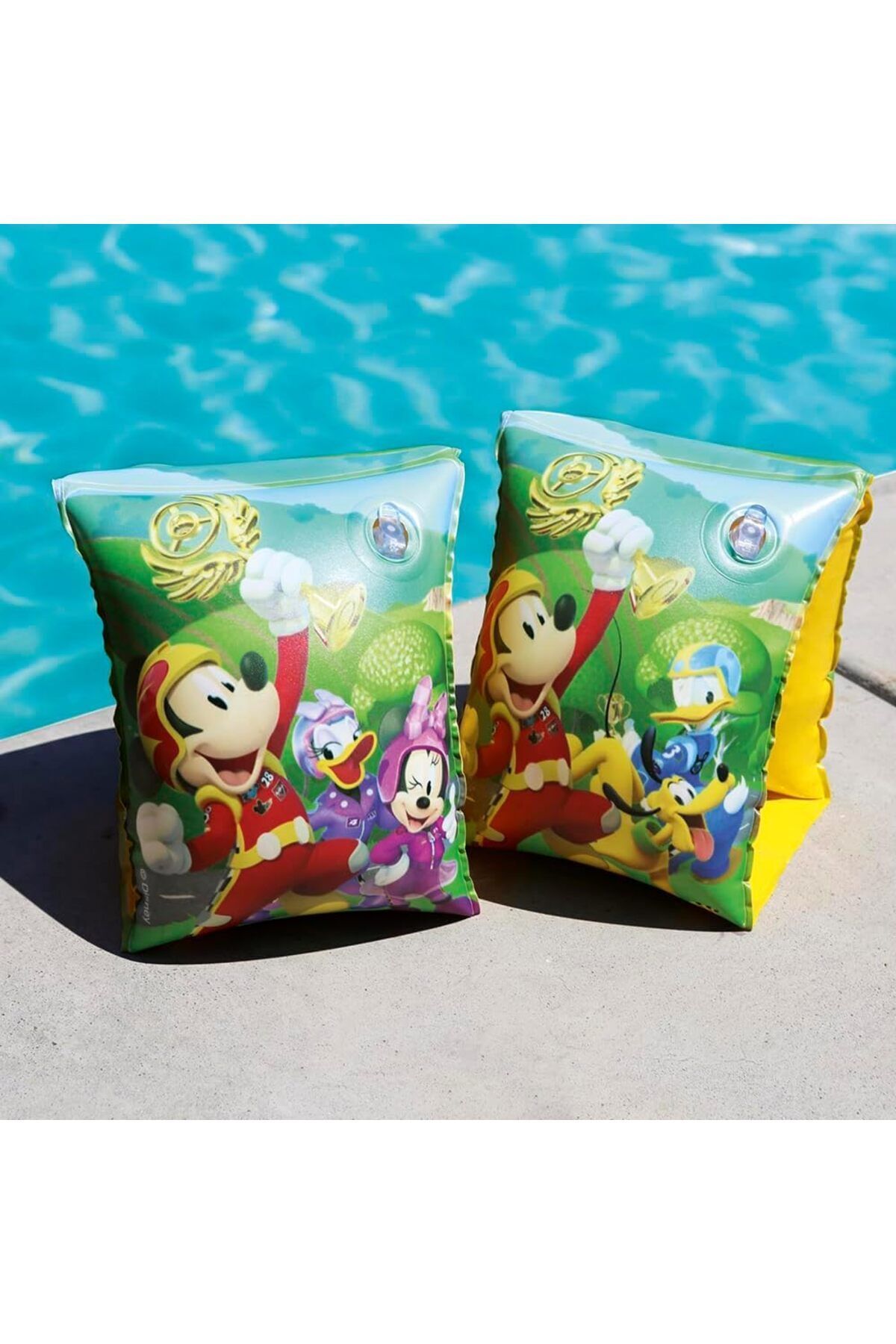 SerenityHaven Yüzücü Çocuk Kolluk - Lisanslı Mickey Mouse 23X15Cm