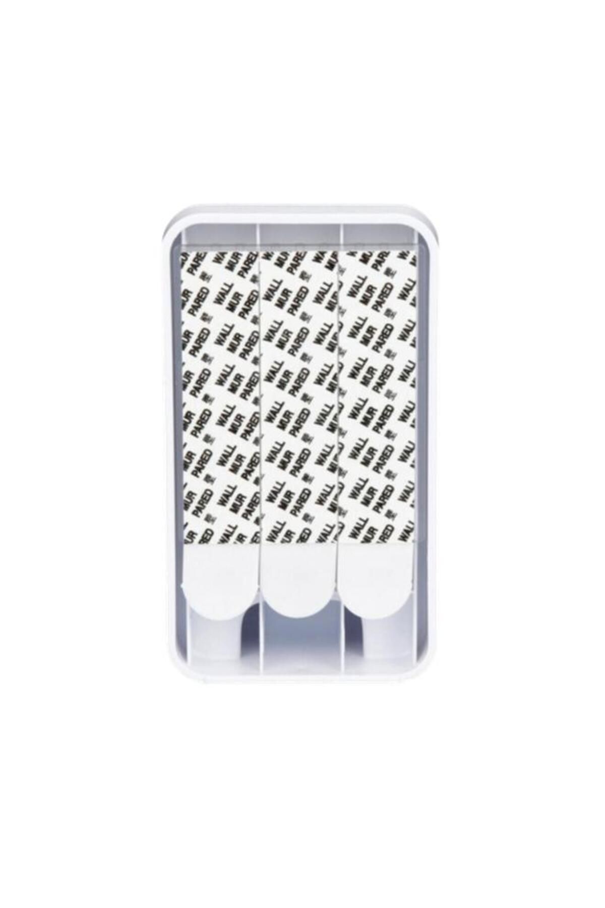 Generic-Command Multi-Purpose Damage-Free Hanging Utility Hook with 3 Strips White X-Large 4