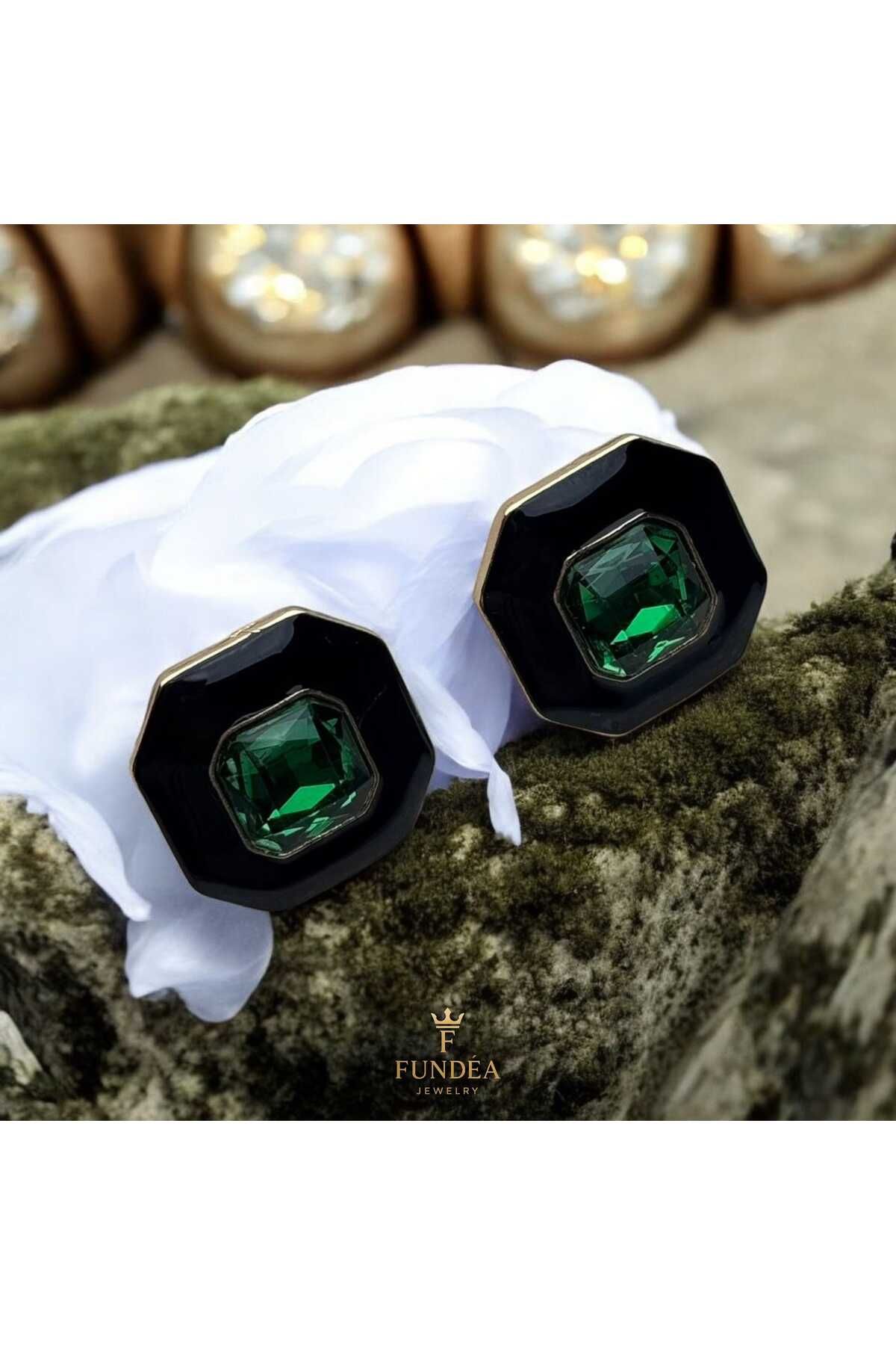Fundéa Jewelry Retro Söz Küpesi