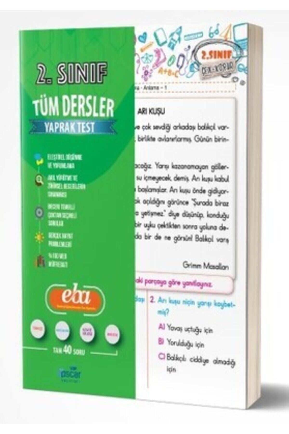 Panem Yayınları 2.sınıf Tüm Dersler Yaprak Test 2022
