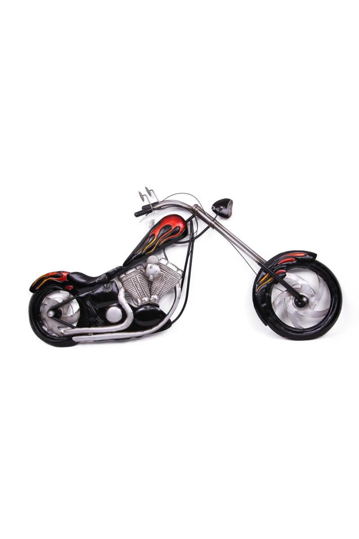 Serero Motorsiklet Pano Vintage Dekoratif Ev Ofis Hediyelik