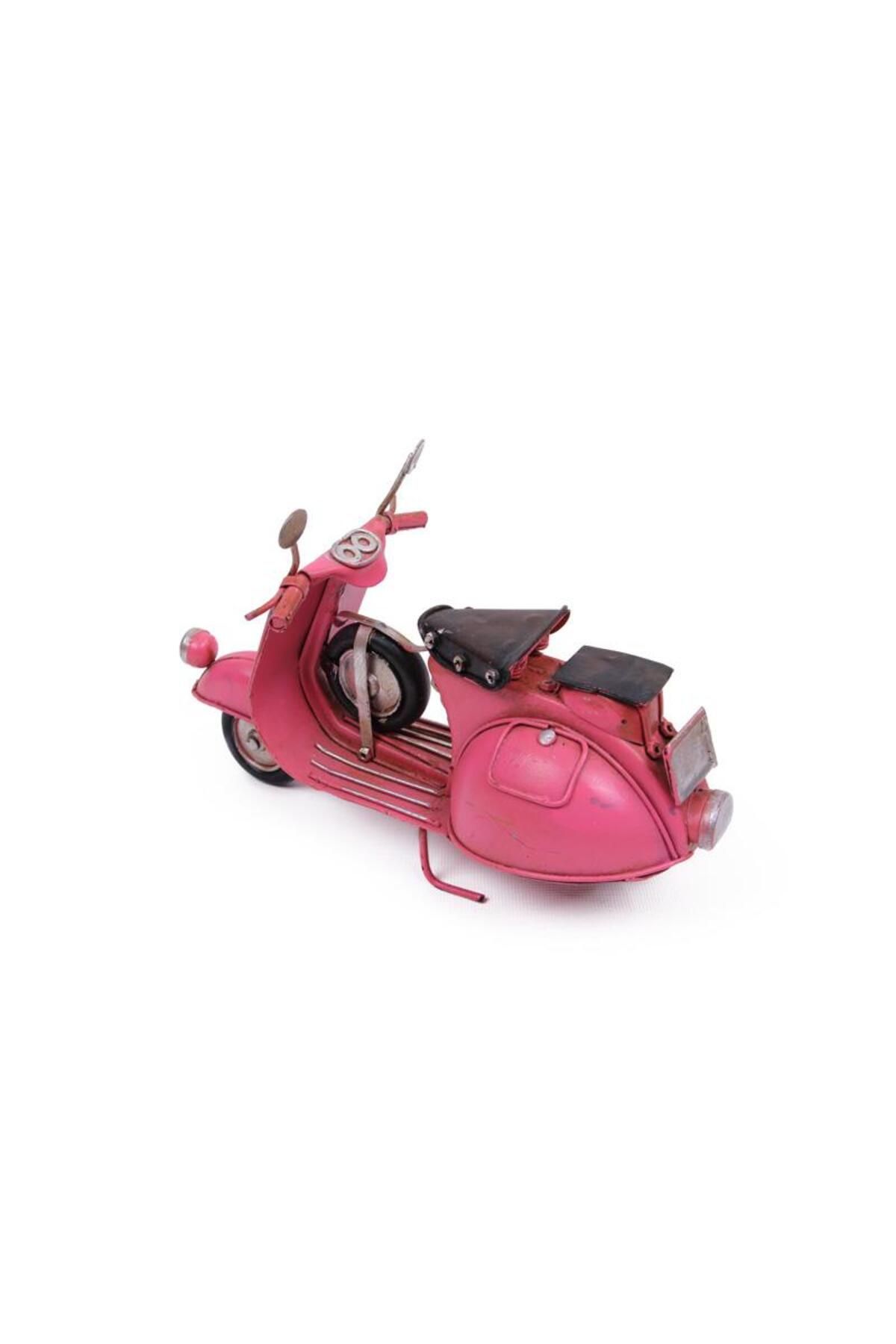 Serero Dekoratif Metal Scooter Biblo Dekoratif Hediyelik