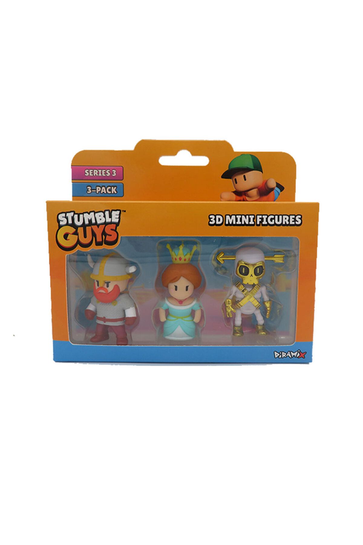 Stumble Guys 3'lü Mini Figür S3-SG-4002_3-9