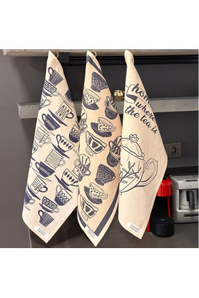 Niateks Design Marketing Sewing House Tea Towel 3'lü Set Mutfak Havlusu Özel ...
