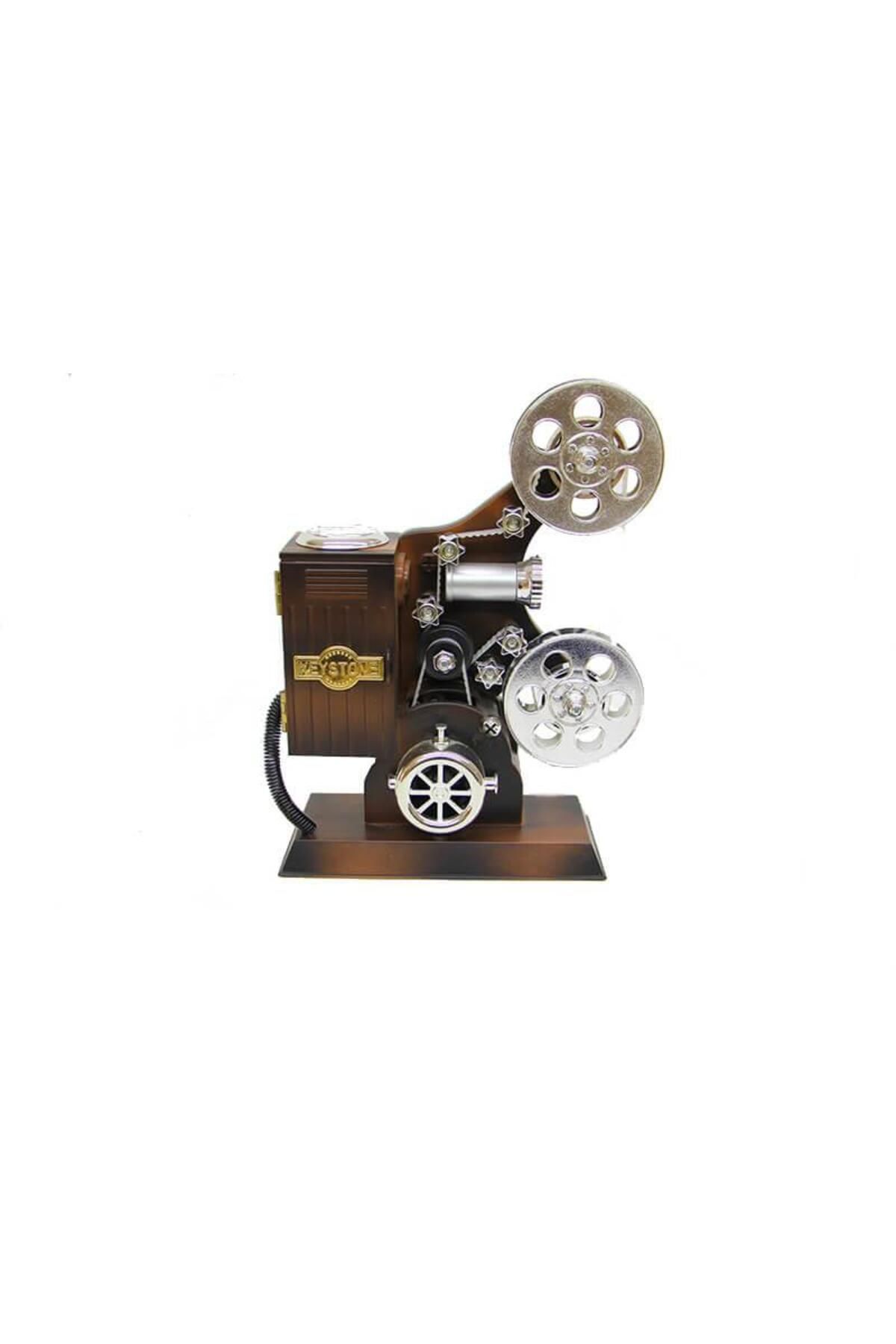 Serero Film Makinesi Müzikli Müzik Kutusu Dekoratif Ev Ofis Hediyelik
