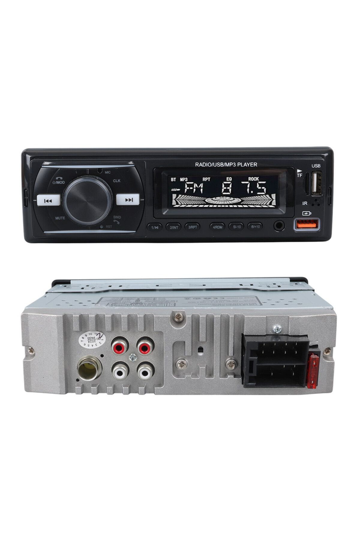 Emperium ÇİFT USB/SD/FM/AUX/BLUETOOTH KUMANDALI OTO TEYP 4X60 WATT CS-920 (5122)