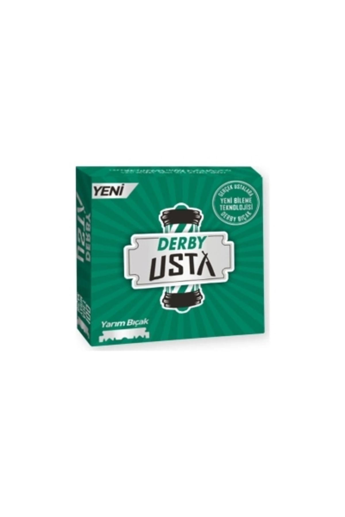 Beruflic Derby Usta 100 Parça .berber Kırık Jilet