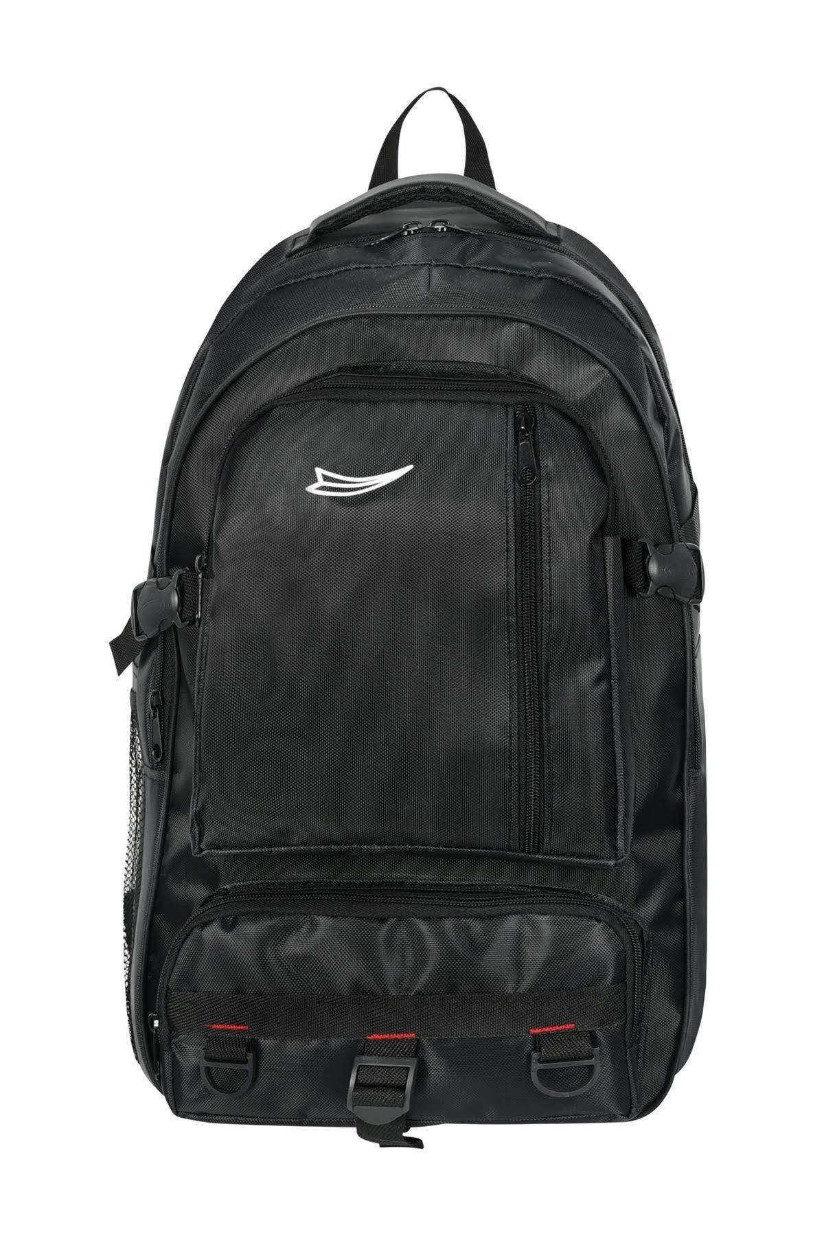 Serero Dağcı 55Litre Outdoor Spor Kamp Çanta Suluk Gözlü Sıyah