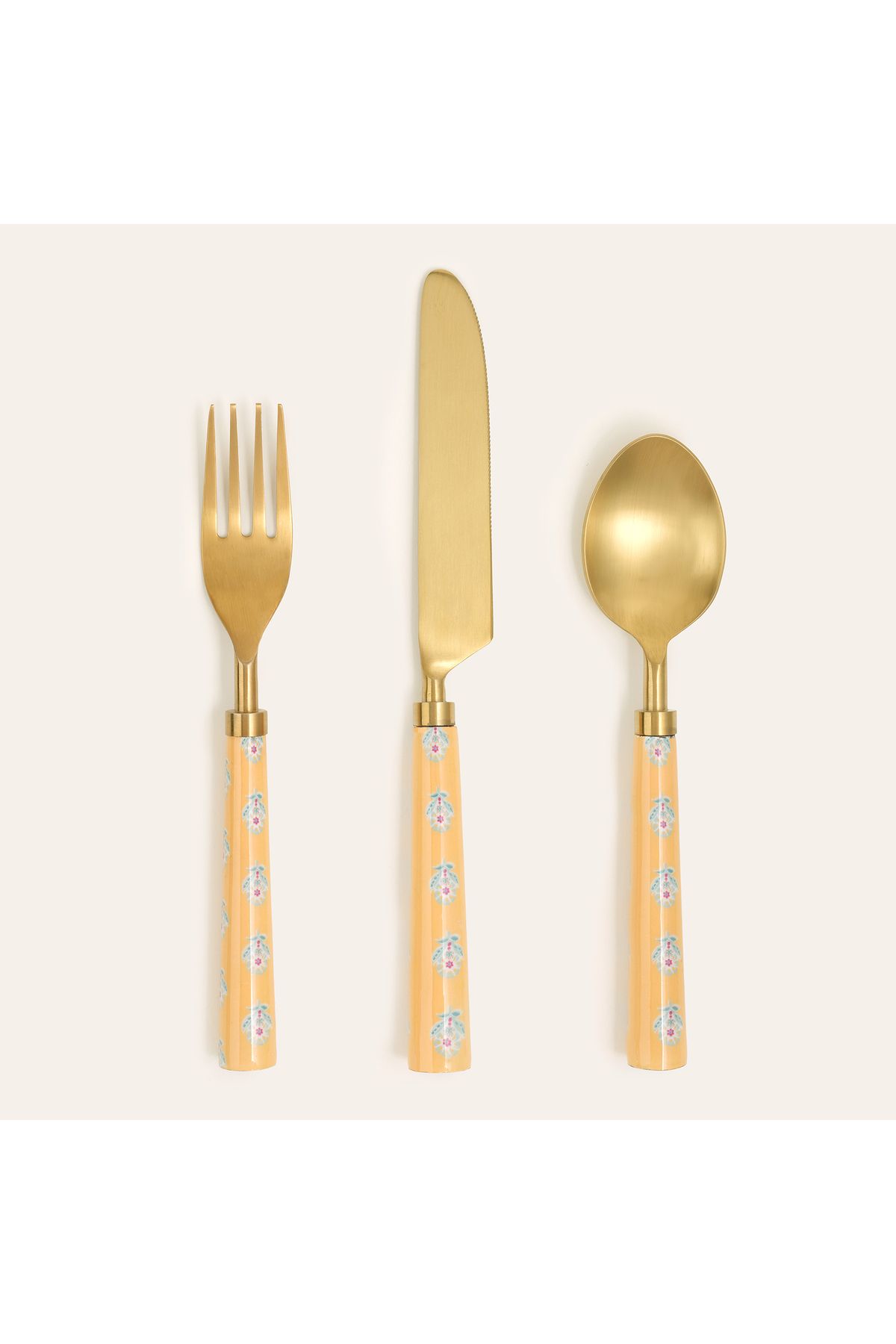 Zsa Zsa Zsu Rampur Çelik - Mango Ağacı Çkb Seti 5x23x2 Cm Sarı