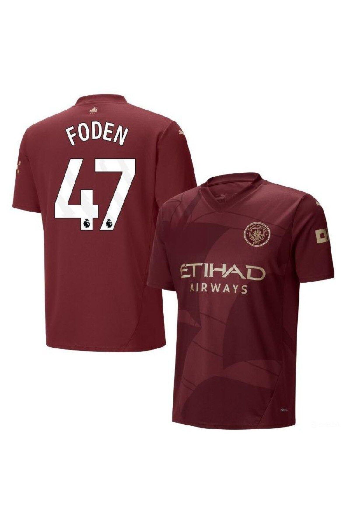 Alaturka Mix MENCHESTER CİTY FODEN BORDO DEPLASMAN forması