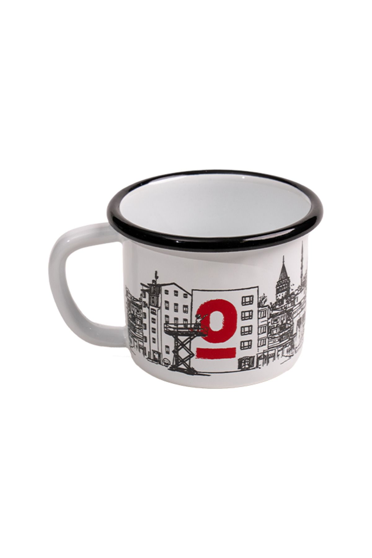 Espressolab İstanbul Silüet Emaye Bardak 330 ml No:89