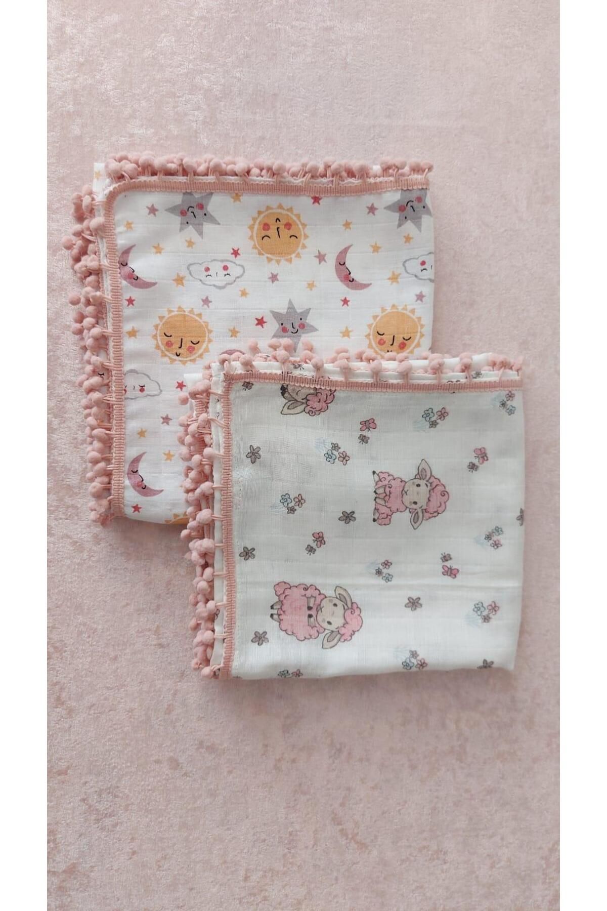 Baby %100 PAMUK 100*100 CM 2 KATLI MÜSLİN ÖRTÜ BEBEK BATTANİYESİ