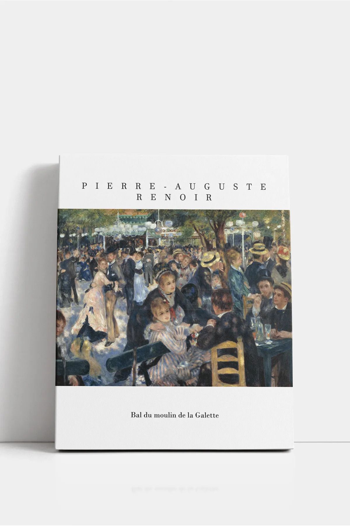 2020 Bal du moulin de la Galette Kanvas Tablo - Pierre-Auguste Sanatsal Duvar Dekoru - Ofis ve Ev Dekor