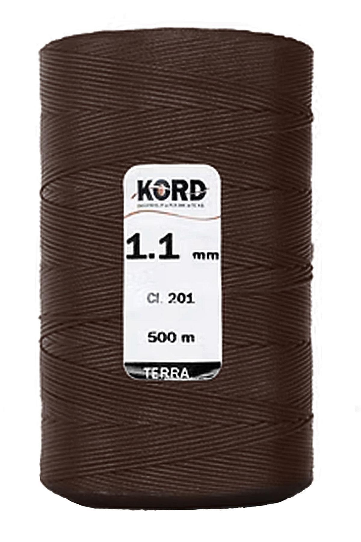 hapshoe Kord Kahverengi 1.1 mm 500 m Mumlu El Saracı ve Dikiş İpi
