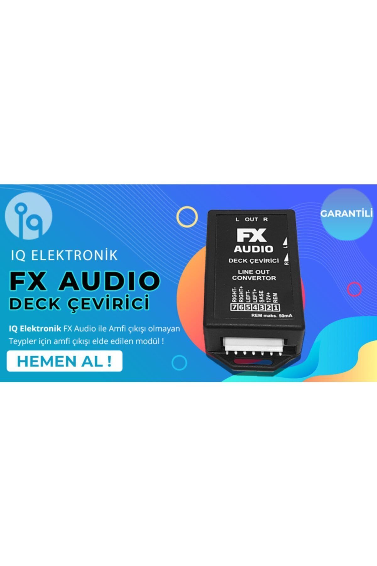 IQ Deck Çevirici Iq Elektronik Amfi Dönüştürücü