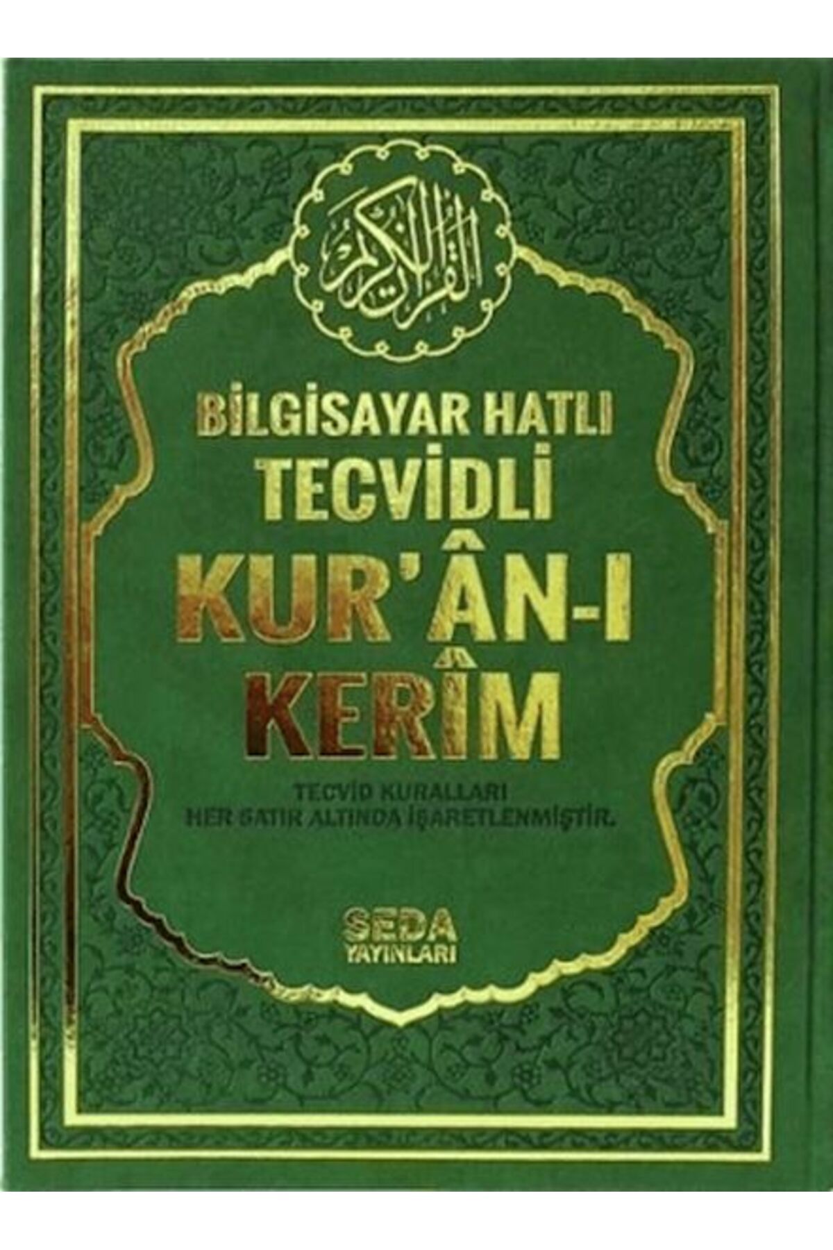 Seda Yayınları Bilgisayar Hatlı Tecvidli Kur'an-ı Kerim (Cami Boy - Kod 177)