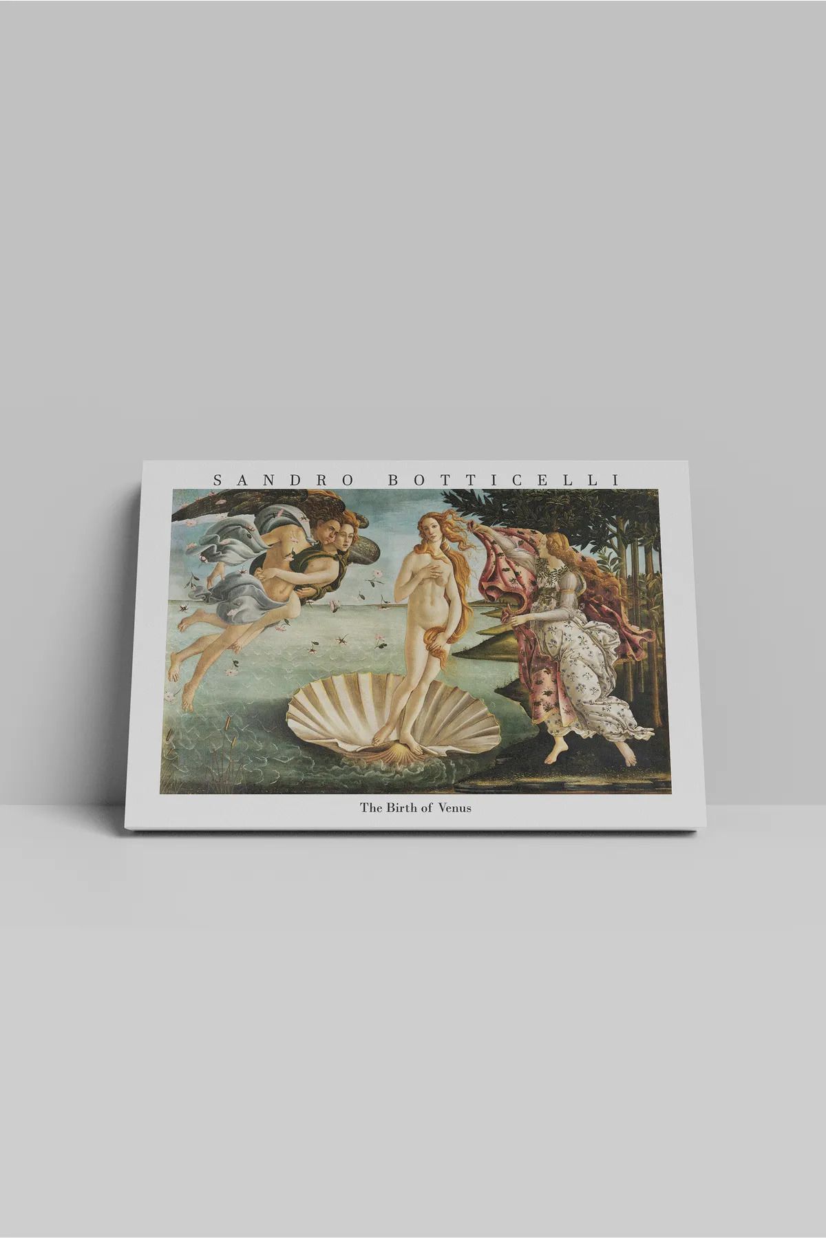 2020 The Birth of Venus Kanvas Tablo - Sandro Botticelli Sanatsal Duvar Dekoru - Ofis ve Ev Dekor