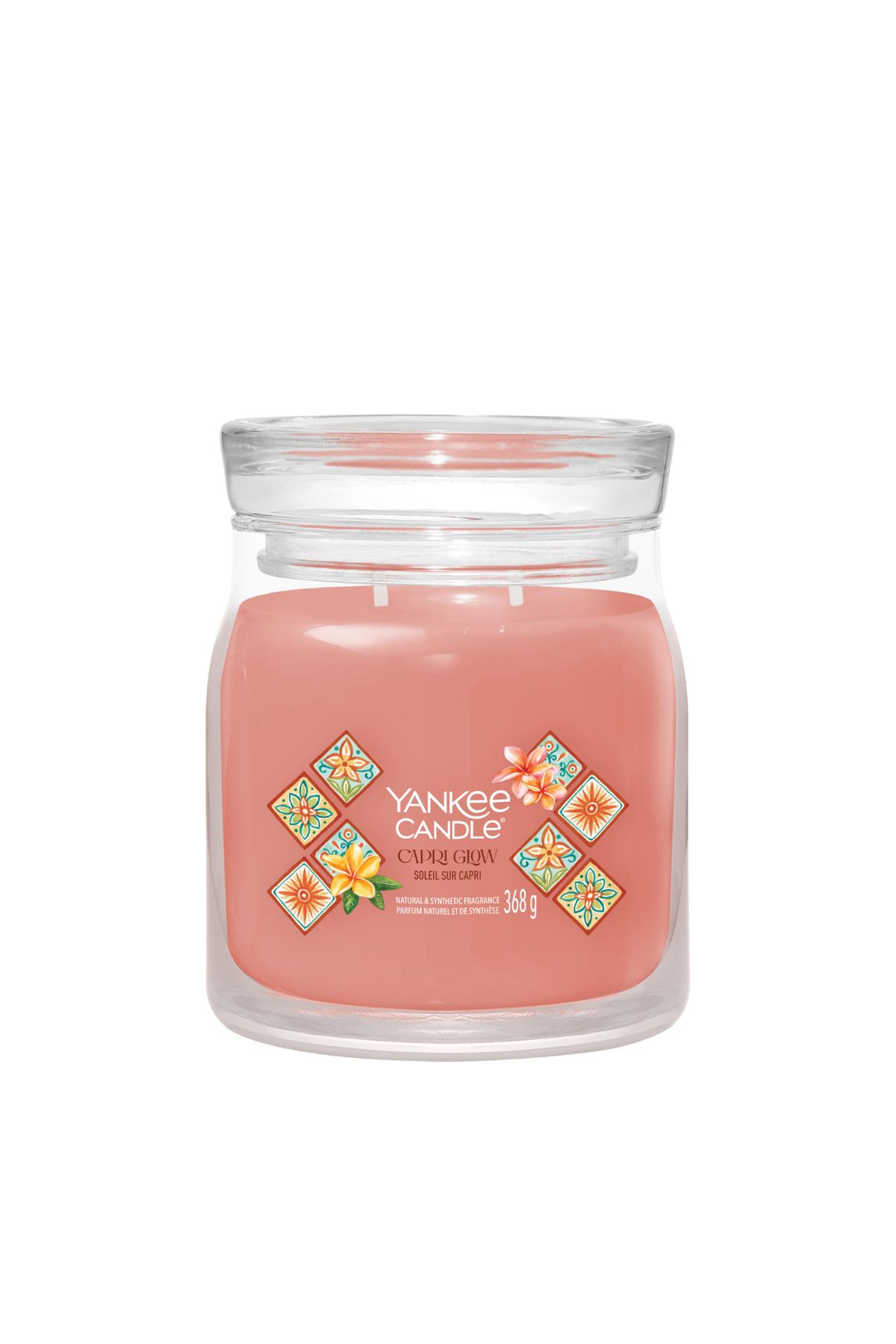 Yankee Candle Capri Glow Signature Orta Mum