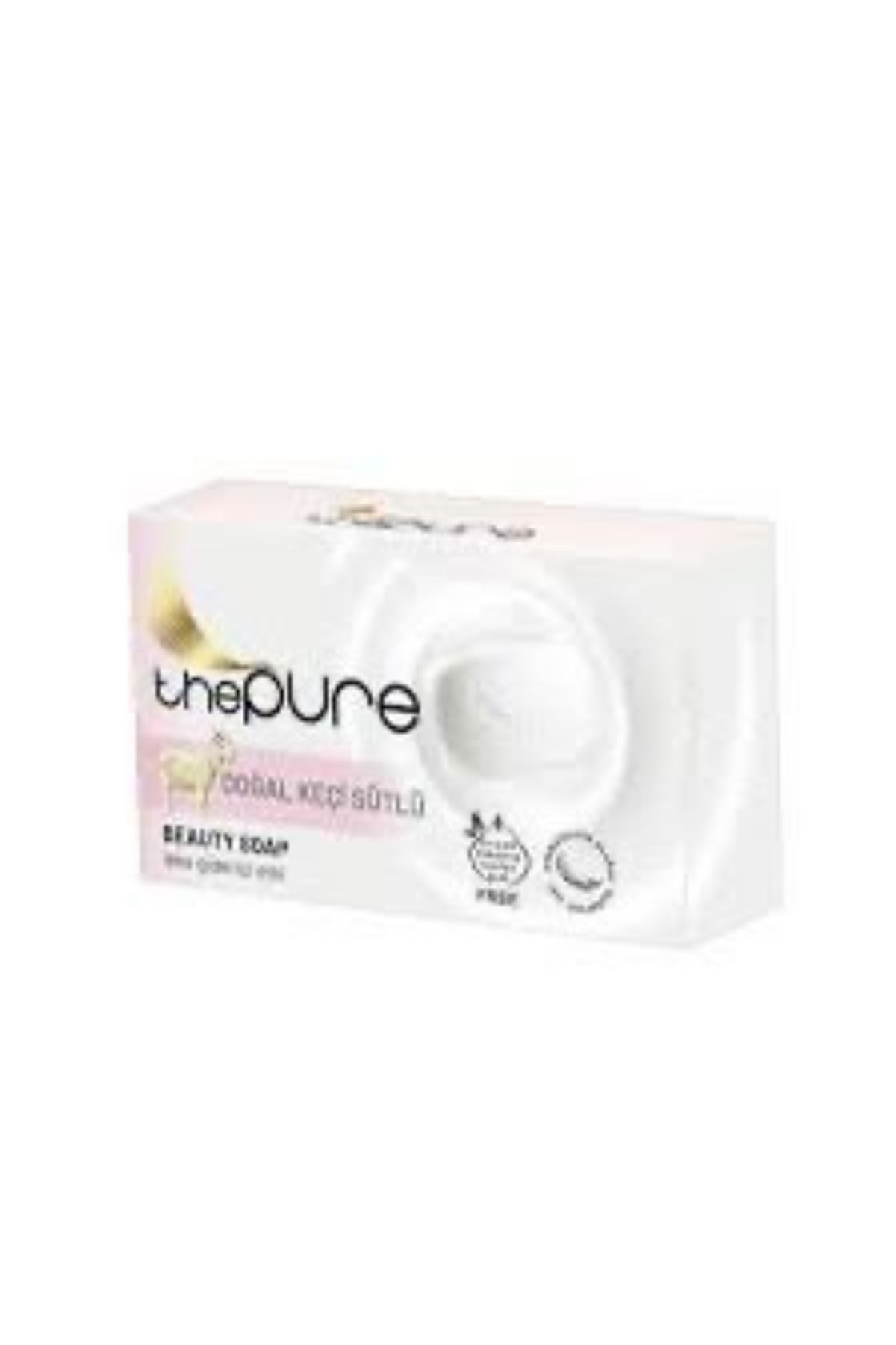 Pure dogal keçi sütlü sabun 30 gr