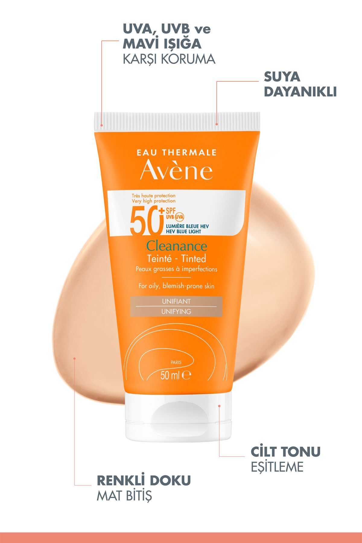 Seddar Collection Cleanance Tinted Unifying SPF50+ 50 ml