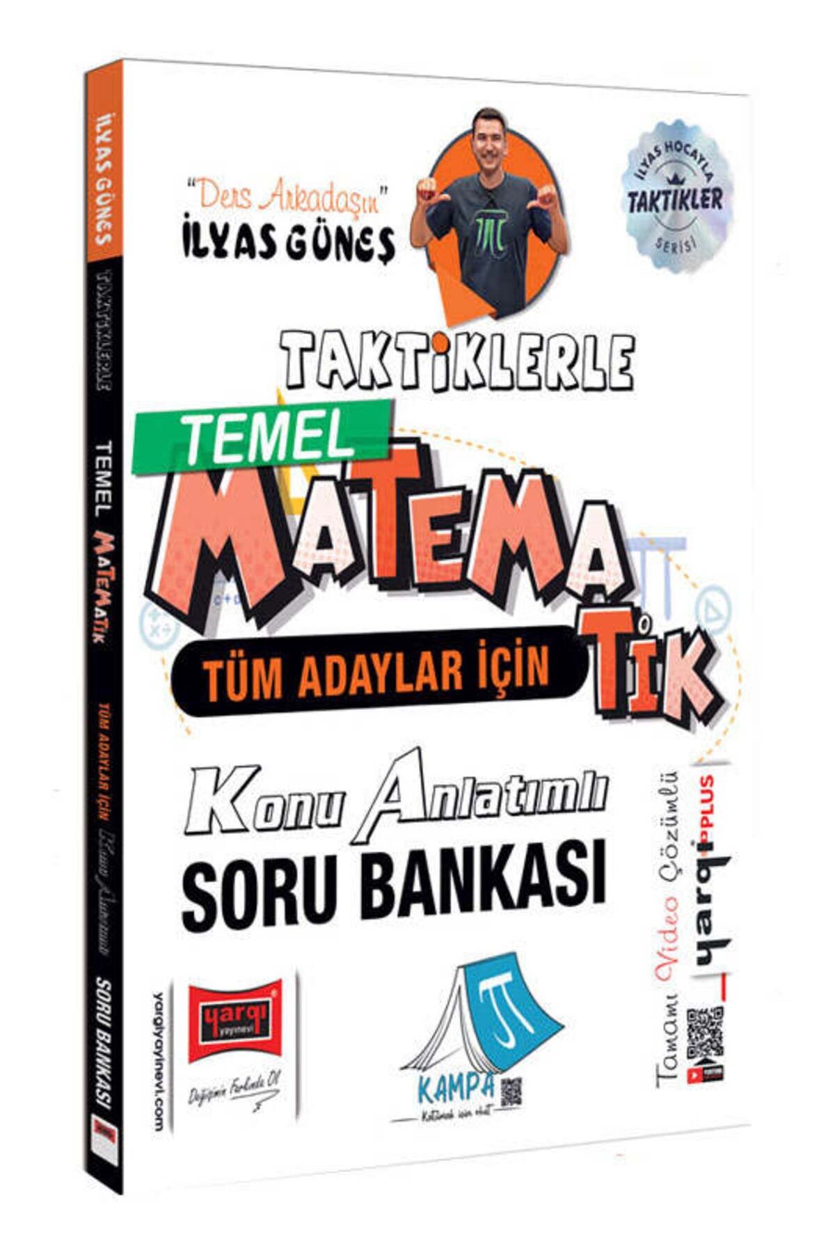 Yargı Yayınları Tüm Adaylar İçin Taktiklerle Temel Matematik Konu Anlatımlı Soru Bankası (İlyas Güneş)