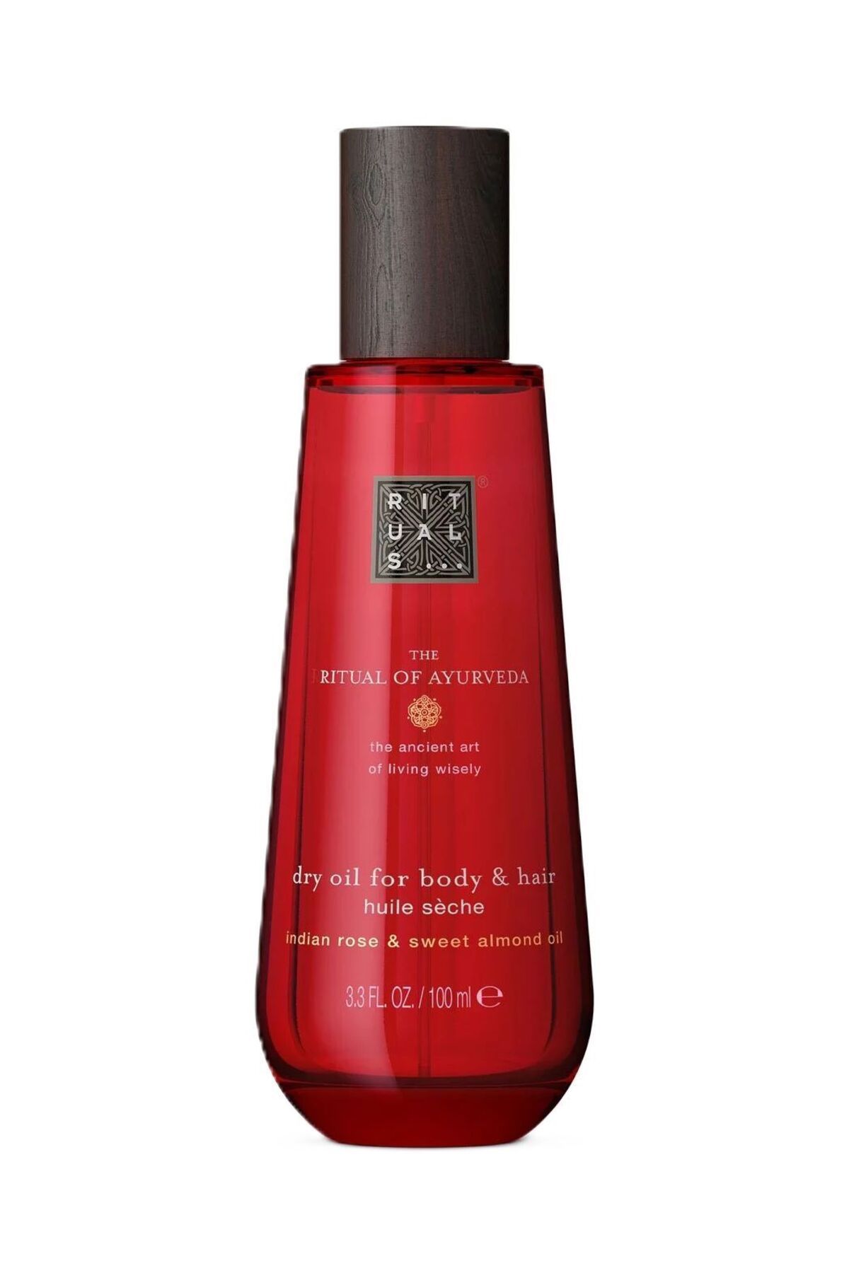 Rituals The Ritual of Ayurveda Kuru Yağ, 100ml, Hint Gülü ve Tatlı Badem Yağı