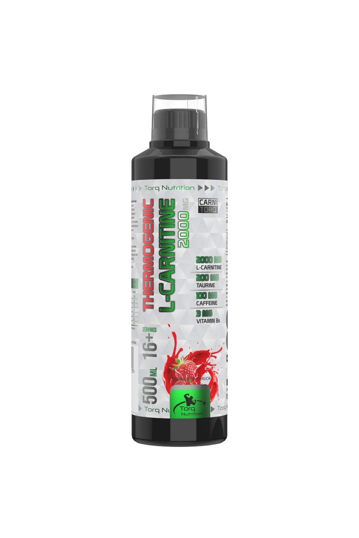 Torq Nutrition Thermogenic L-Carnitine Çilek Aromalı 500 ml.