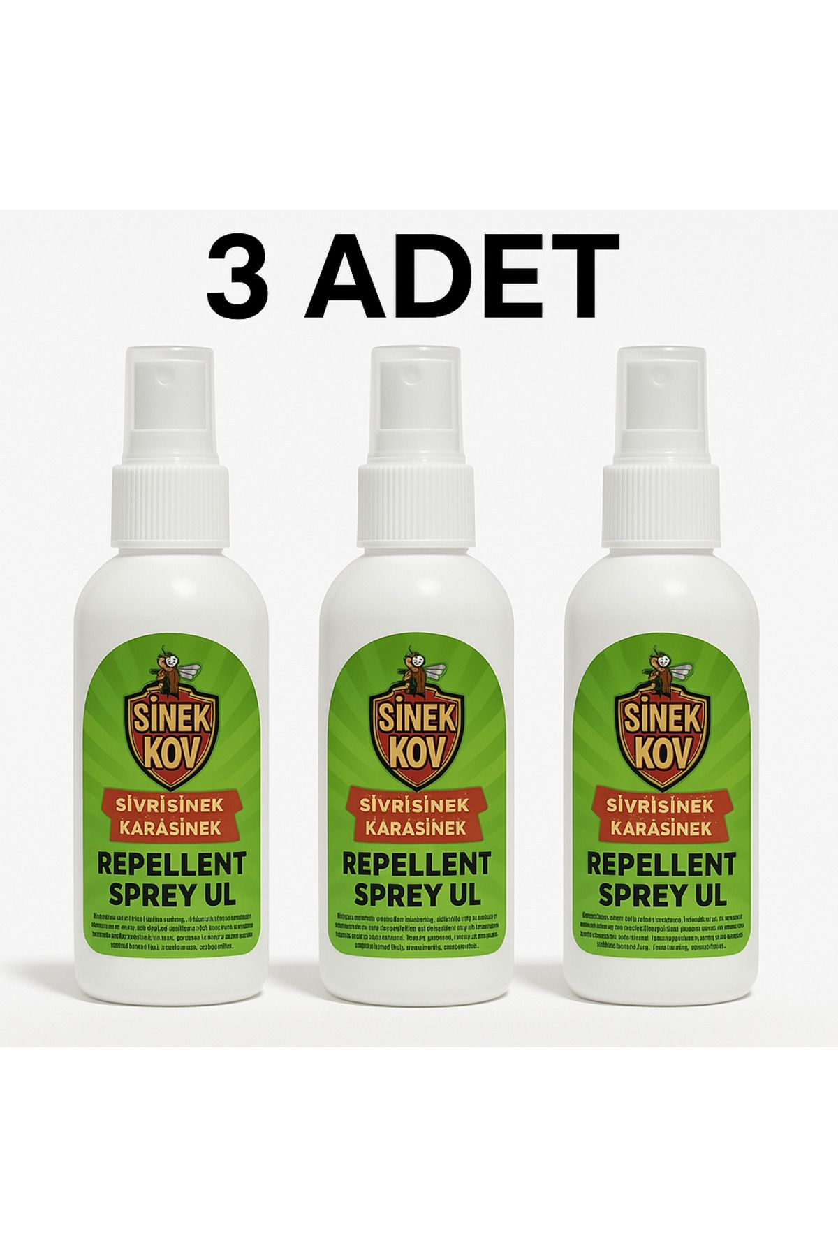 DERMASTUDİO Sinekkov Vücut Spreyi 100 Ml *3 ADEt