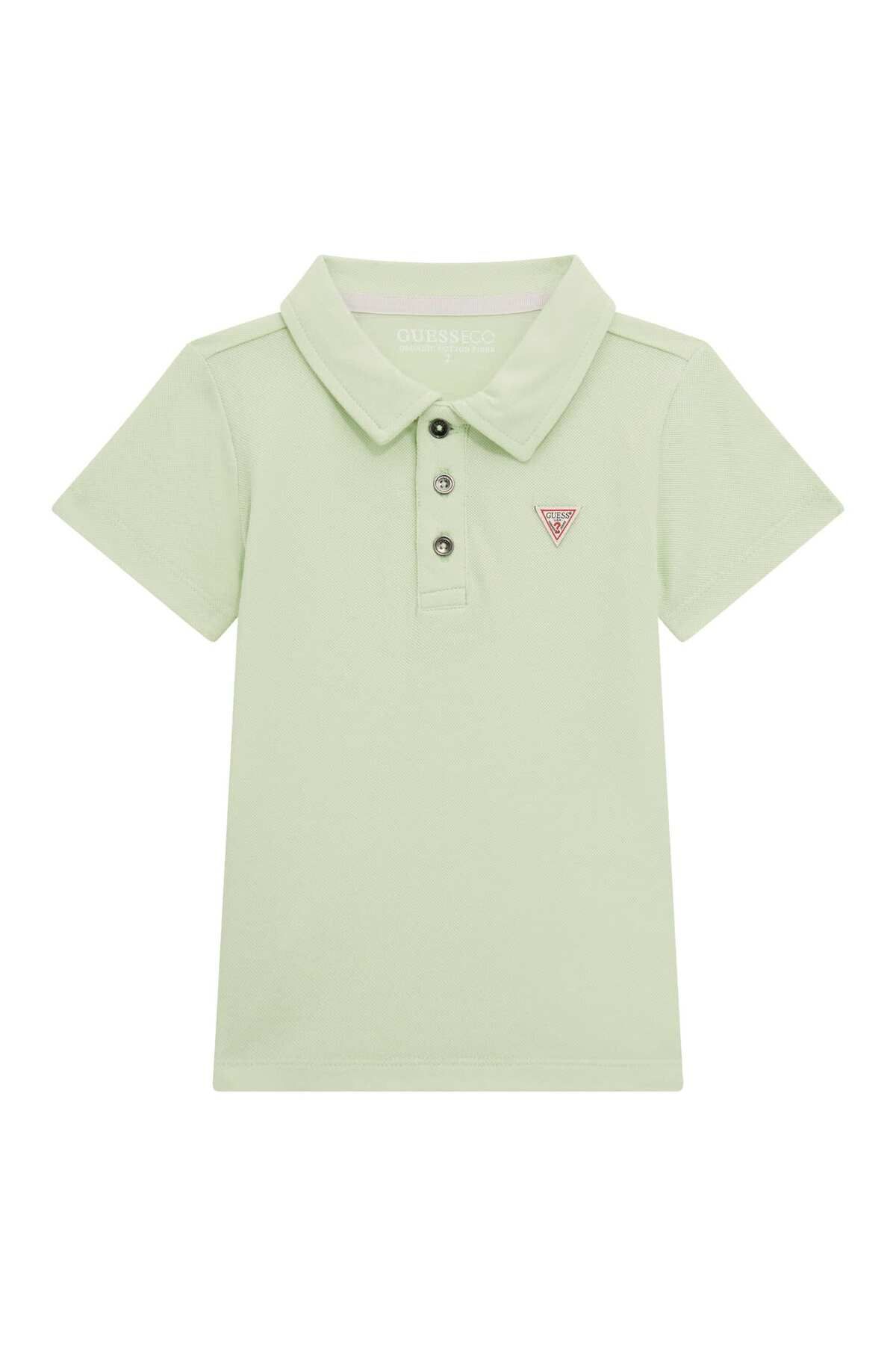 Guess Piquet Erkek Çocuk Regular Fit Polo T-Shirt