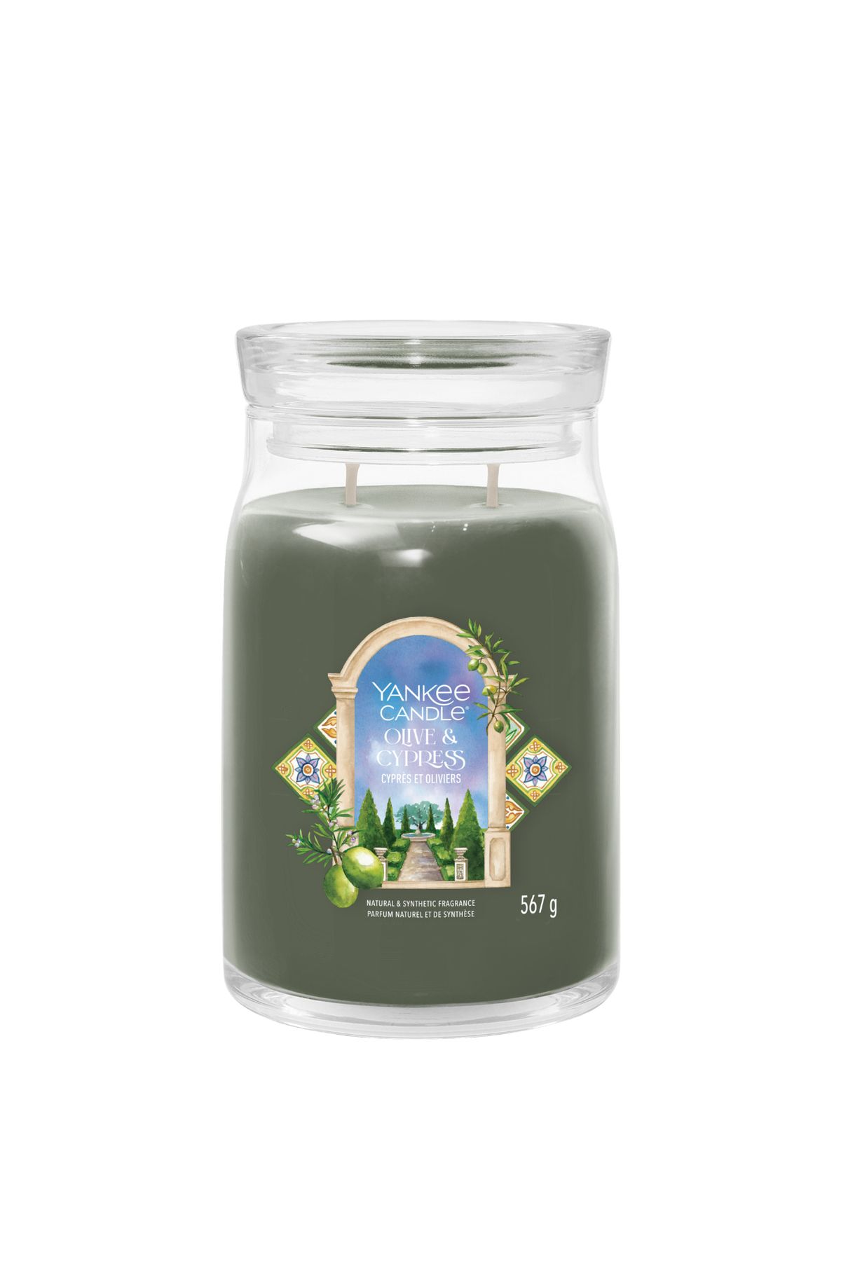 Yankee Candle Olive & Cypress Signature Büyük Mum