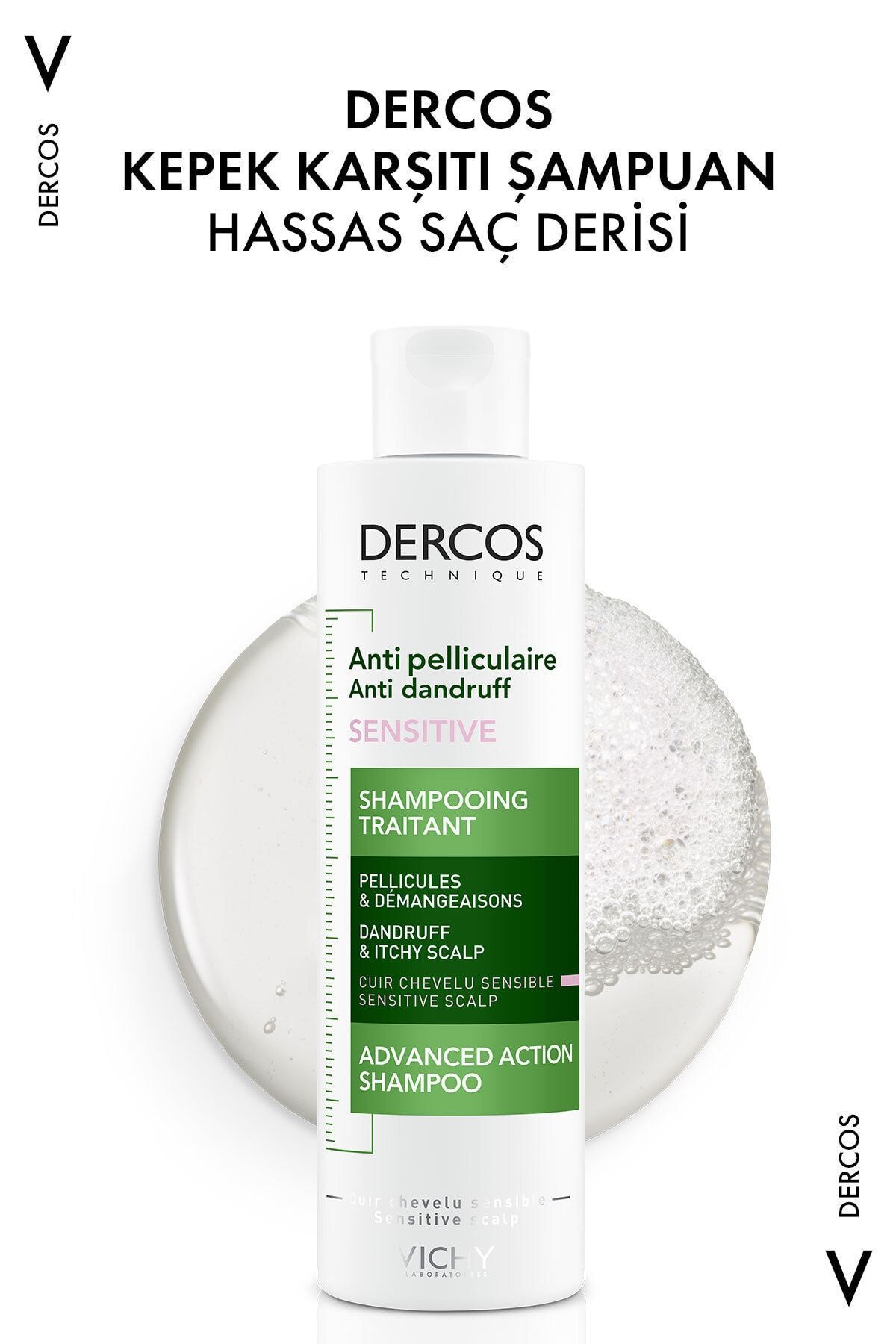 Seddar Collection-Dercos Anti-Pelliculaire Shampoo Sensitive and Itchy Scalp 200 ml 2