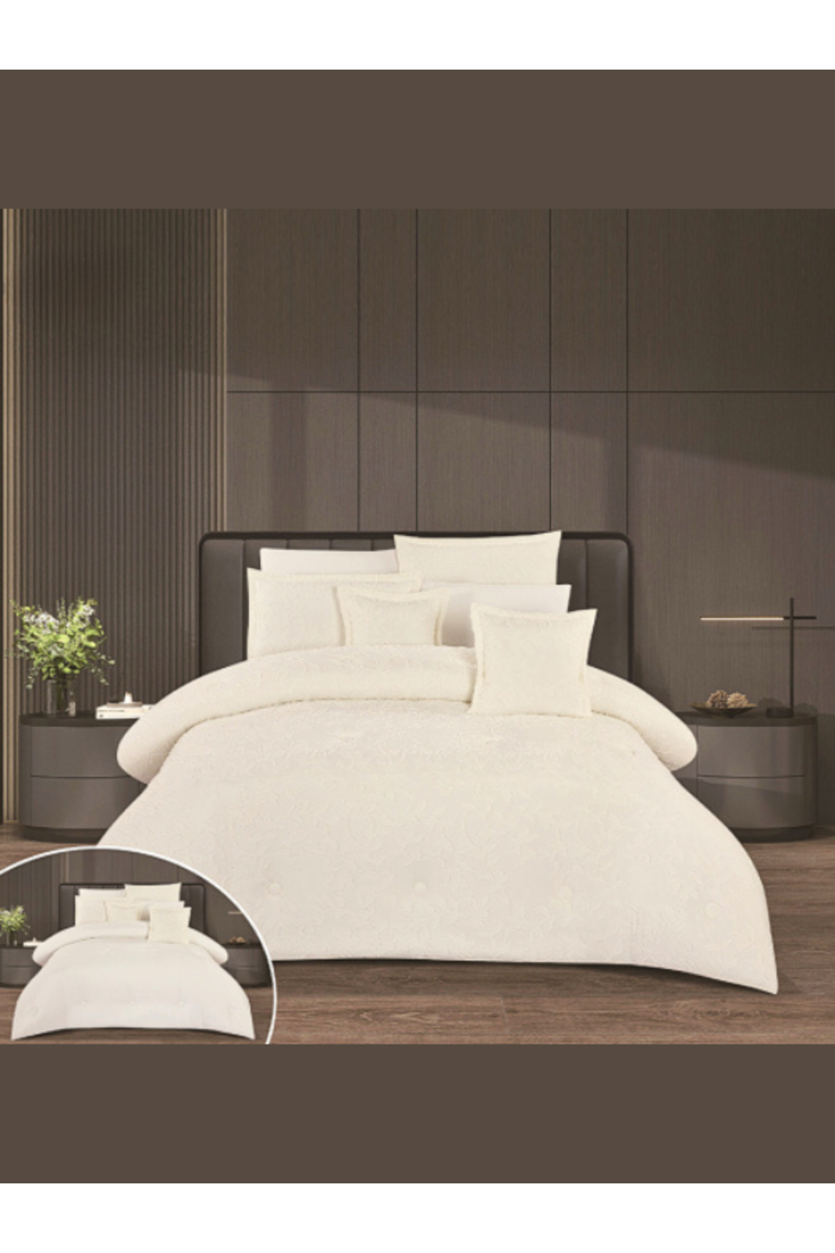 Generic-Floria Summer Bedspread for Two People, 8 Pieces 1