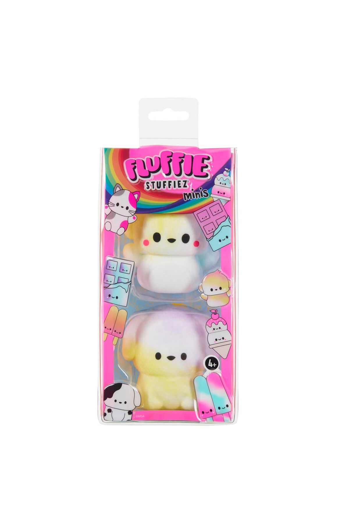Fluffie Stuffiez Minis Maymun ve Köpek Figürü 524847