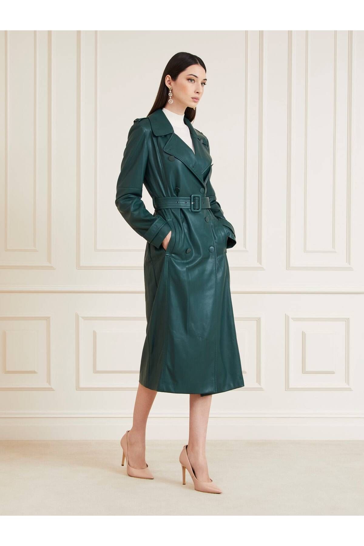 Guess Freya Kadın Trençkot