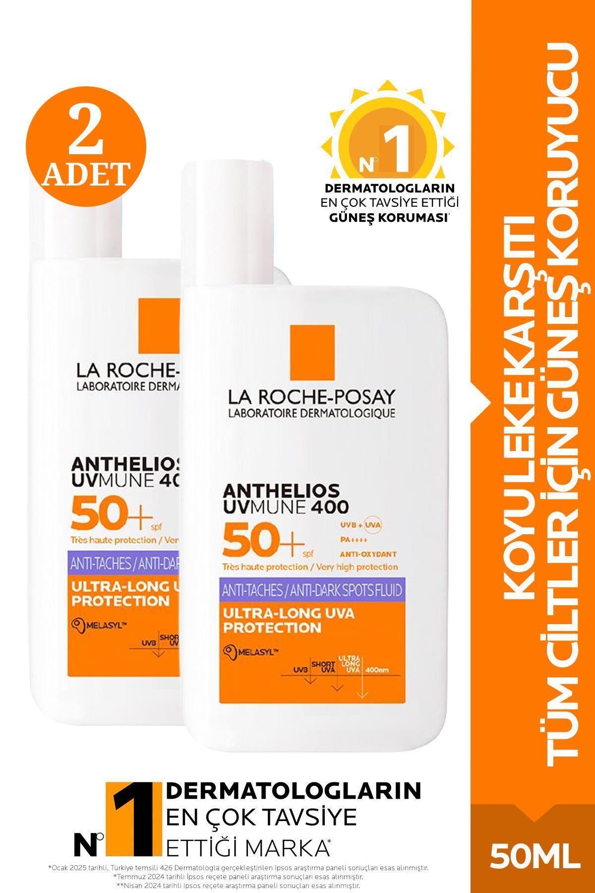 Seddar Collection Anthelios Uvmune 400 Anti-Dark Spots Fluid Spf50+ Melasyl İçeren Gü
