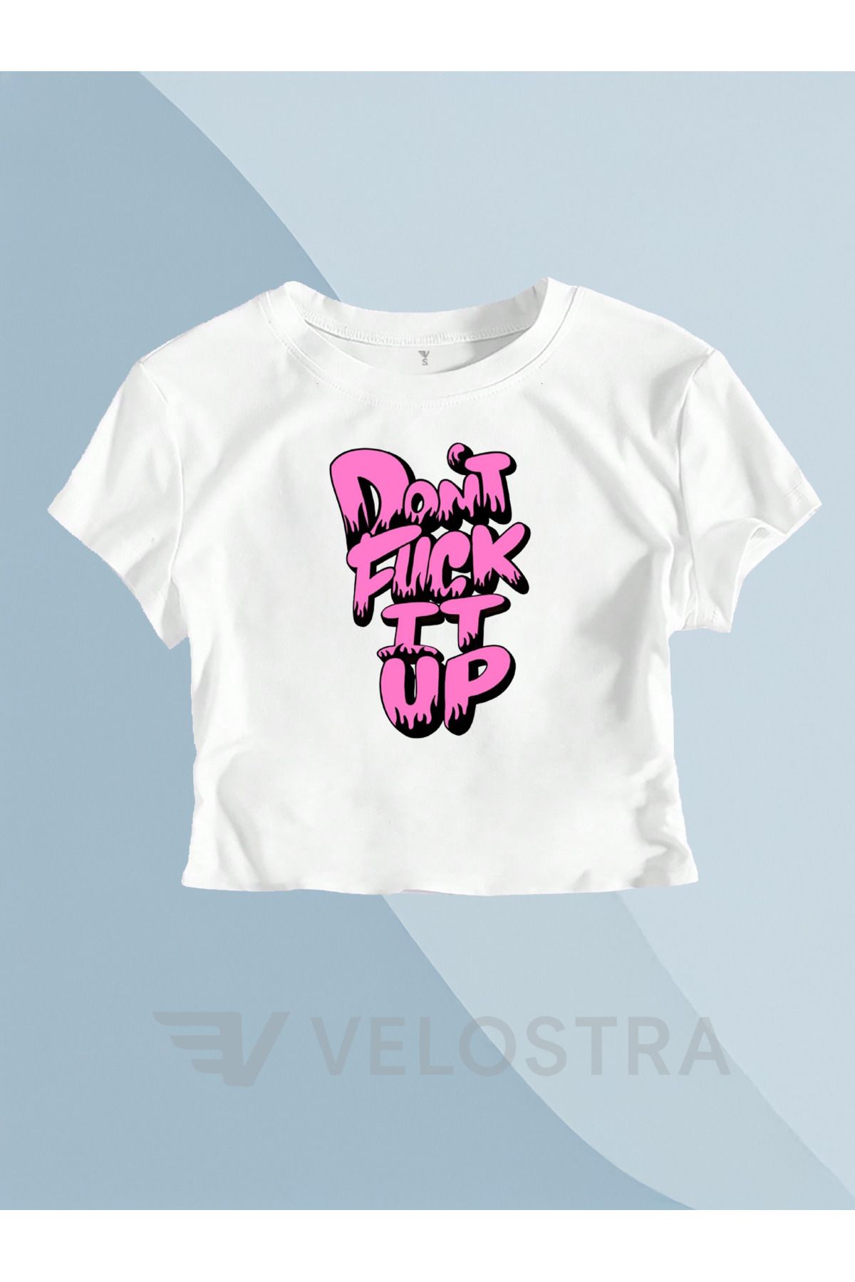 Velostra Kadın Baskılı Tee Crop