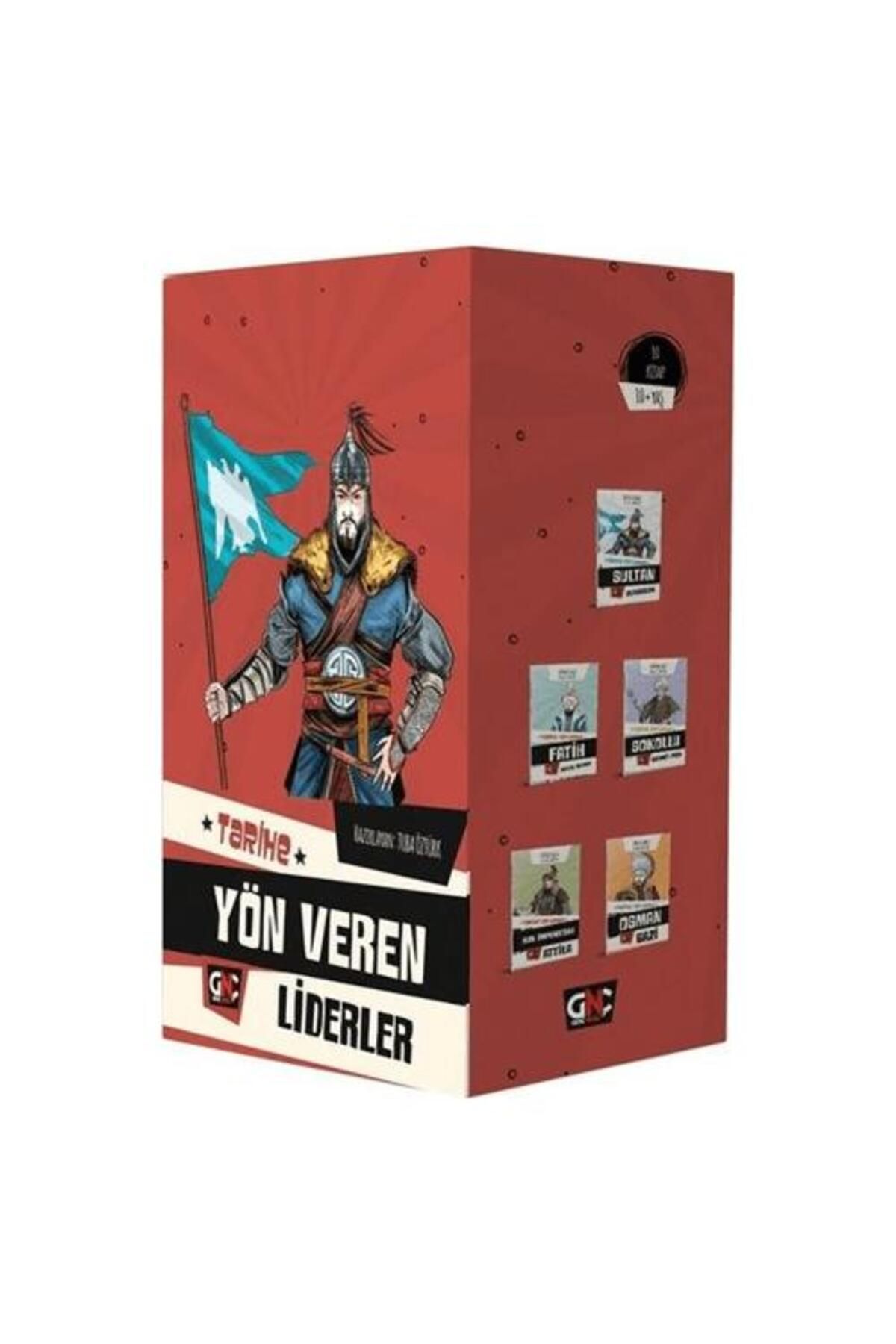 Genç Nesil Tarihe Yön Veren Liderler Seti 10 Kitap Takım