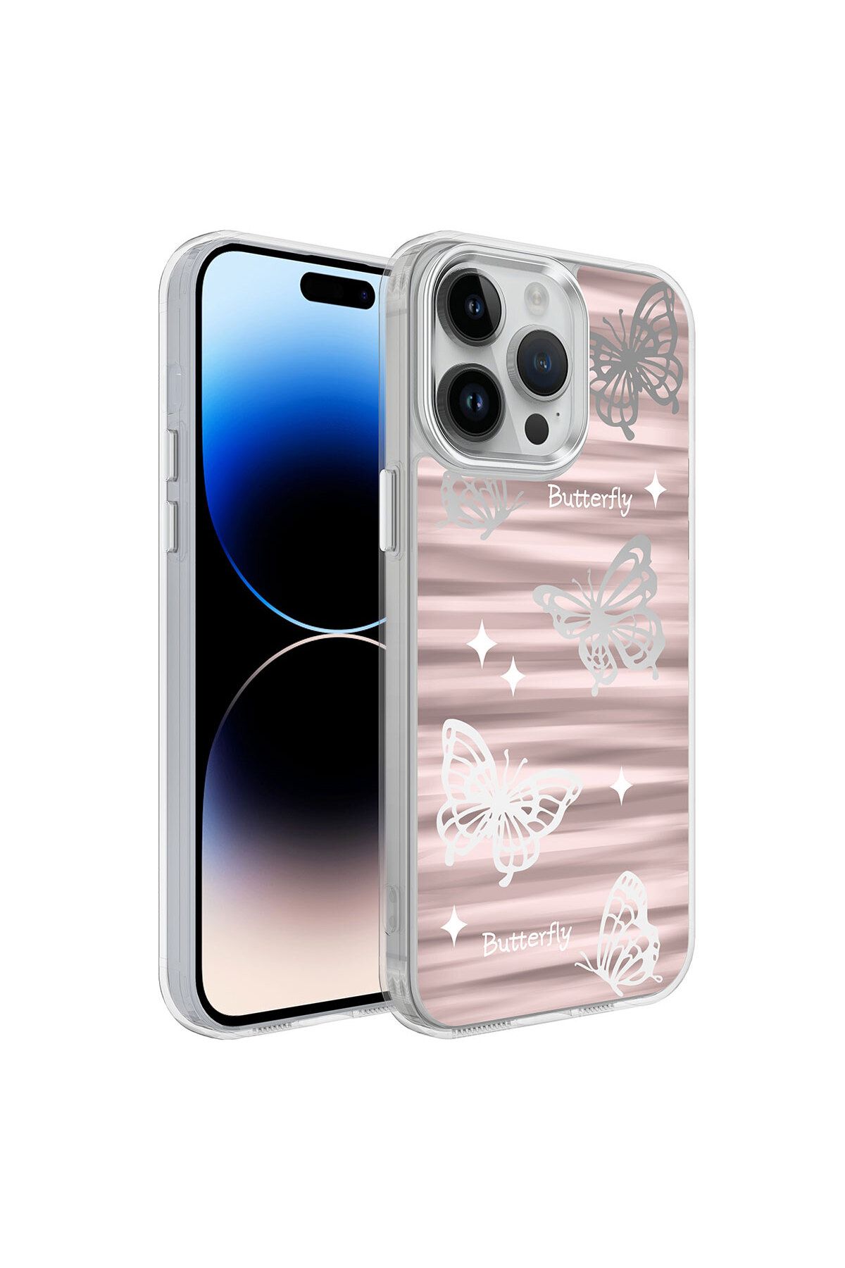 halkhouse Apple iPhone 14 Pro Max Kılıf Airbagli Parlak Tasarımlı Renkli Silikon Mimbo Kapak