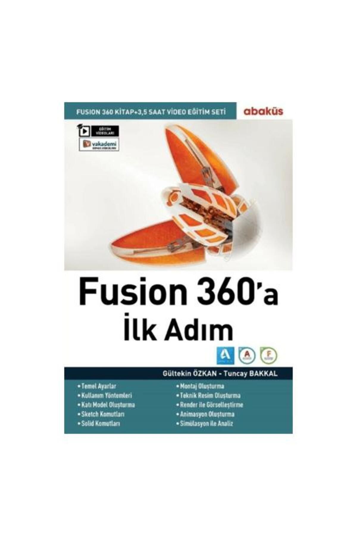 Abaküs Kitap Fusion 360'a İlk Adım